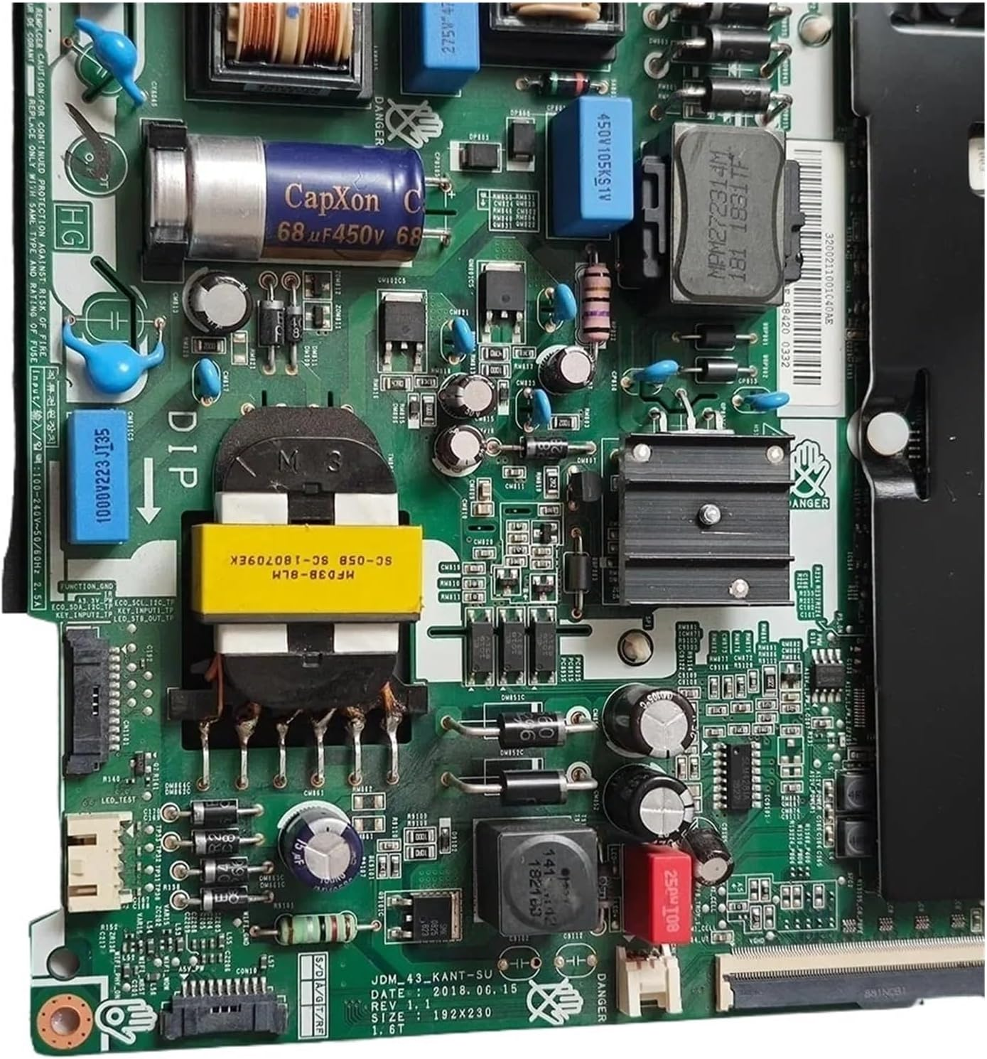 Compatible for Samsung， Tvs Main Board BN81-17299A UN43NU6900F UN43NU6900FXZA UN43NU7090 VN43US100U0XBE VN43US100U0XRK VN43US100 image number 2