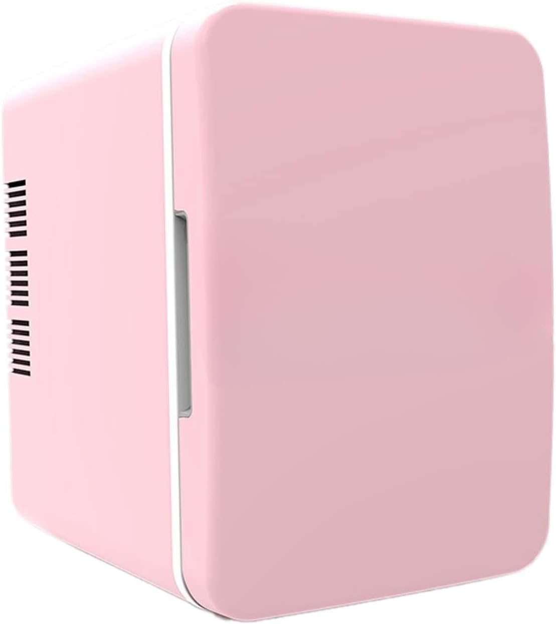 JISADER 4L Mini Fridge Beauty Tool Fridge Compact Refrigerator Portable Drinks Fridge for Bar, Pink image number 2