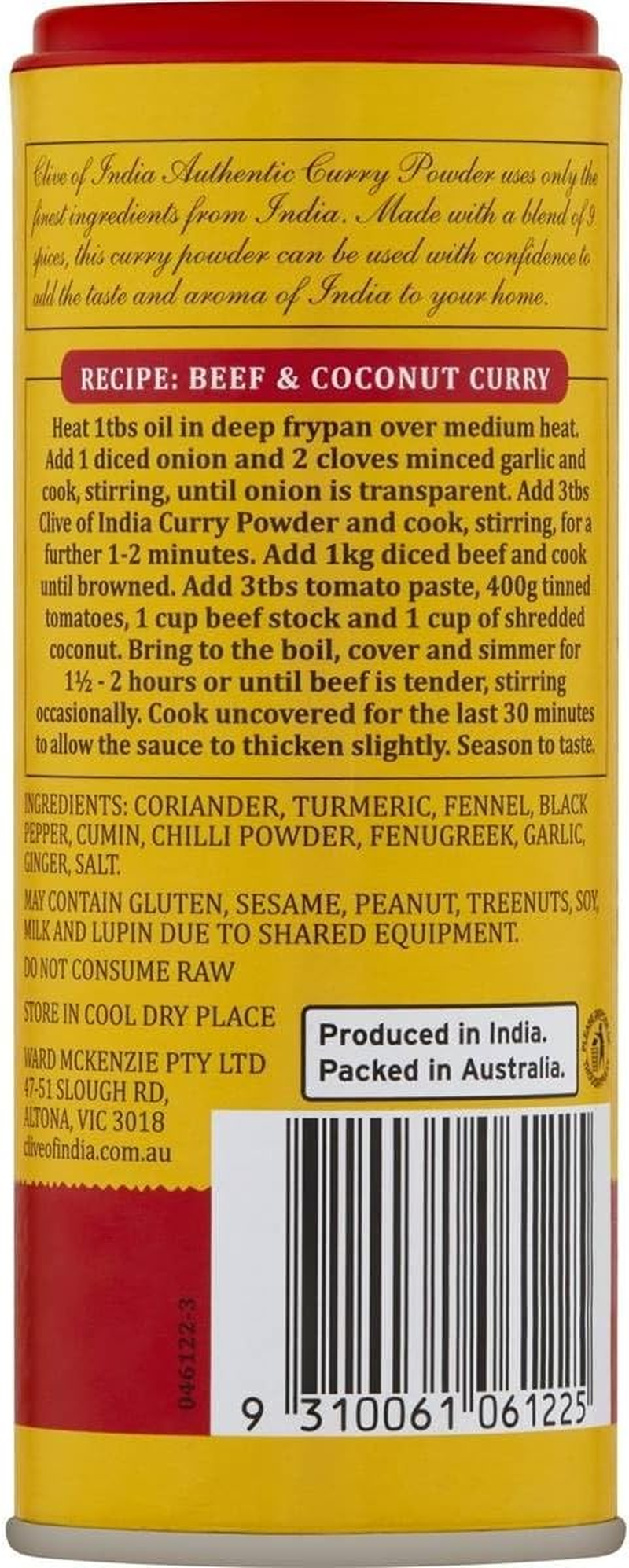 Clive of India Authentic Curry Powder 100 G