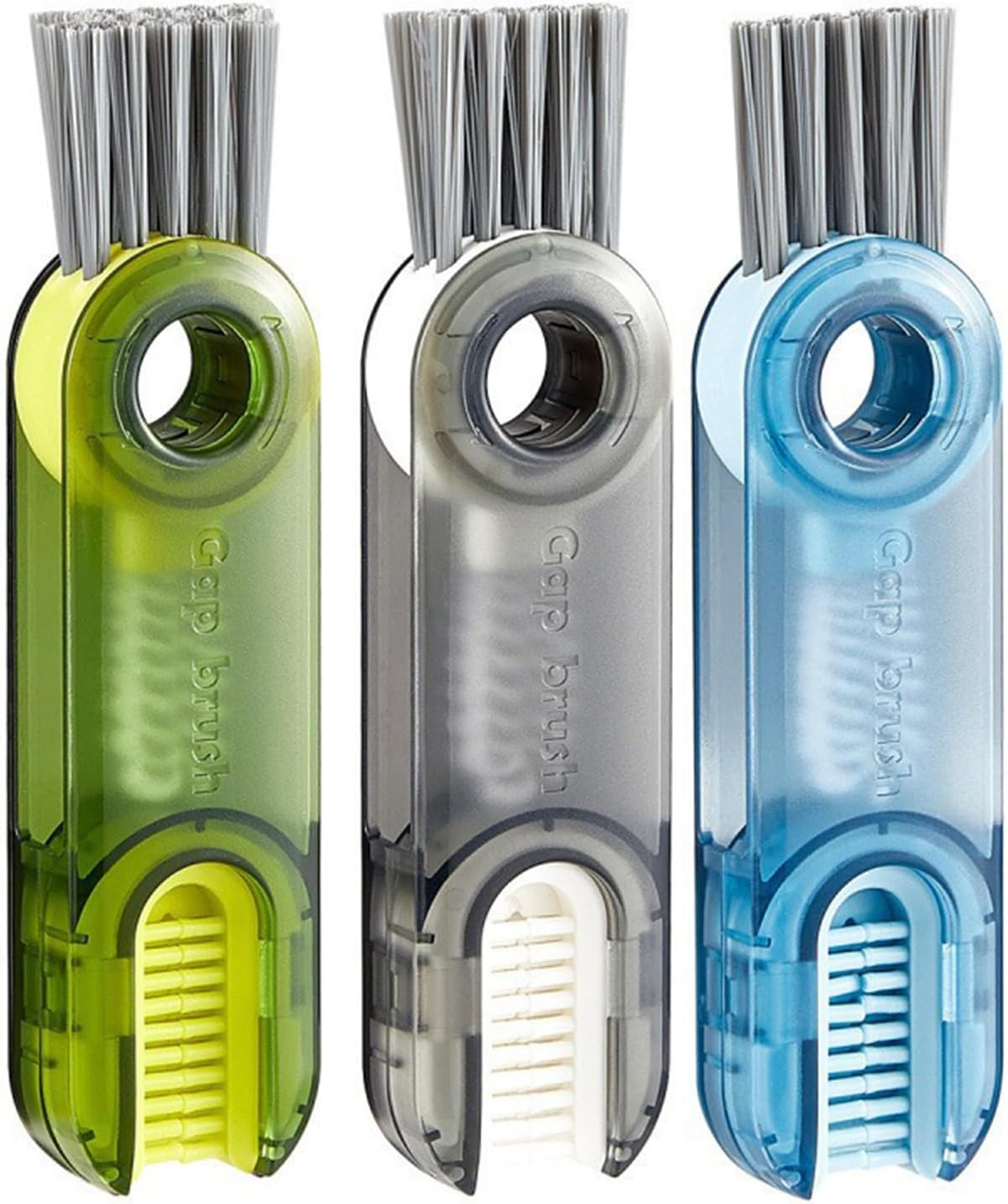 3Pcs 3 in 1 Multifunctional Cup Cleaning Brush - All in One Straw Cleaner and Detail Brush Set, Effective Brush Cleaner and Bottle Cleaner Tools for Home Kitchen Use image number 1