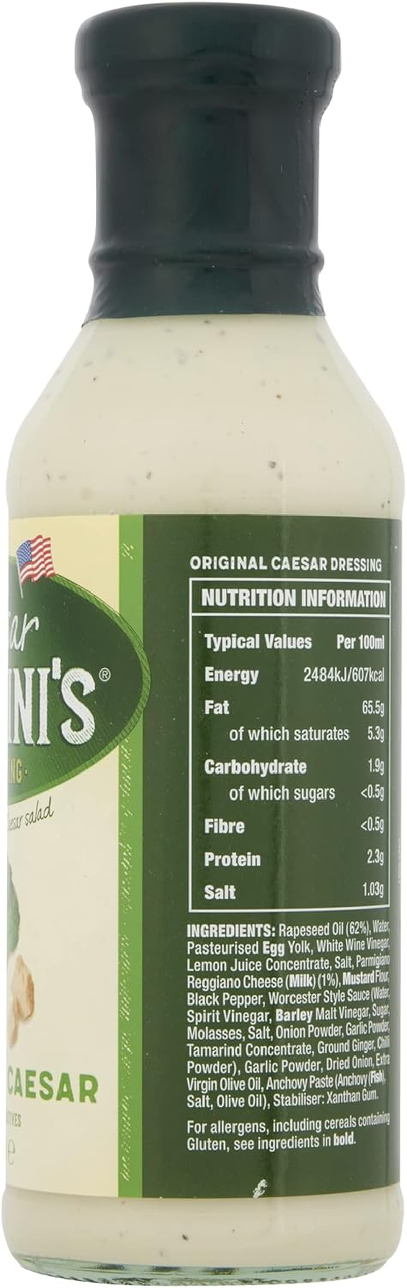 Cardini'S Original Caesar Dressing 350Ml (Pack of 6) image number 4