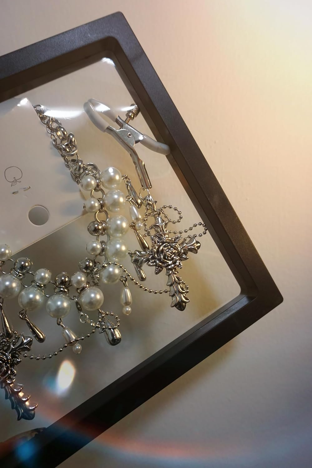 Luxurious Diamond-Studded Nipple Clamps &ndash; Elegant & Sensual Adult Toy for Couples, Intimate Play, Premium Jeweled Body Jewelry for Women and Men, Perfect for Valentine&rsquo;S Day or Naughty Gifts, Clamps with Chains, Breast Clamps, Adjustable Nipple Clamps, Adjustable Nipple Clamps, Clamps with Chains image number 4