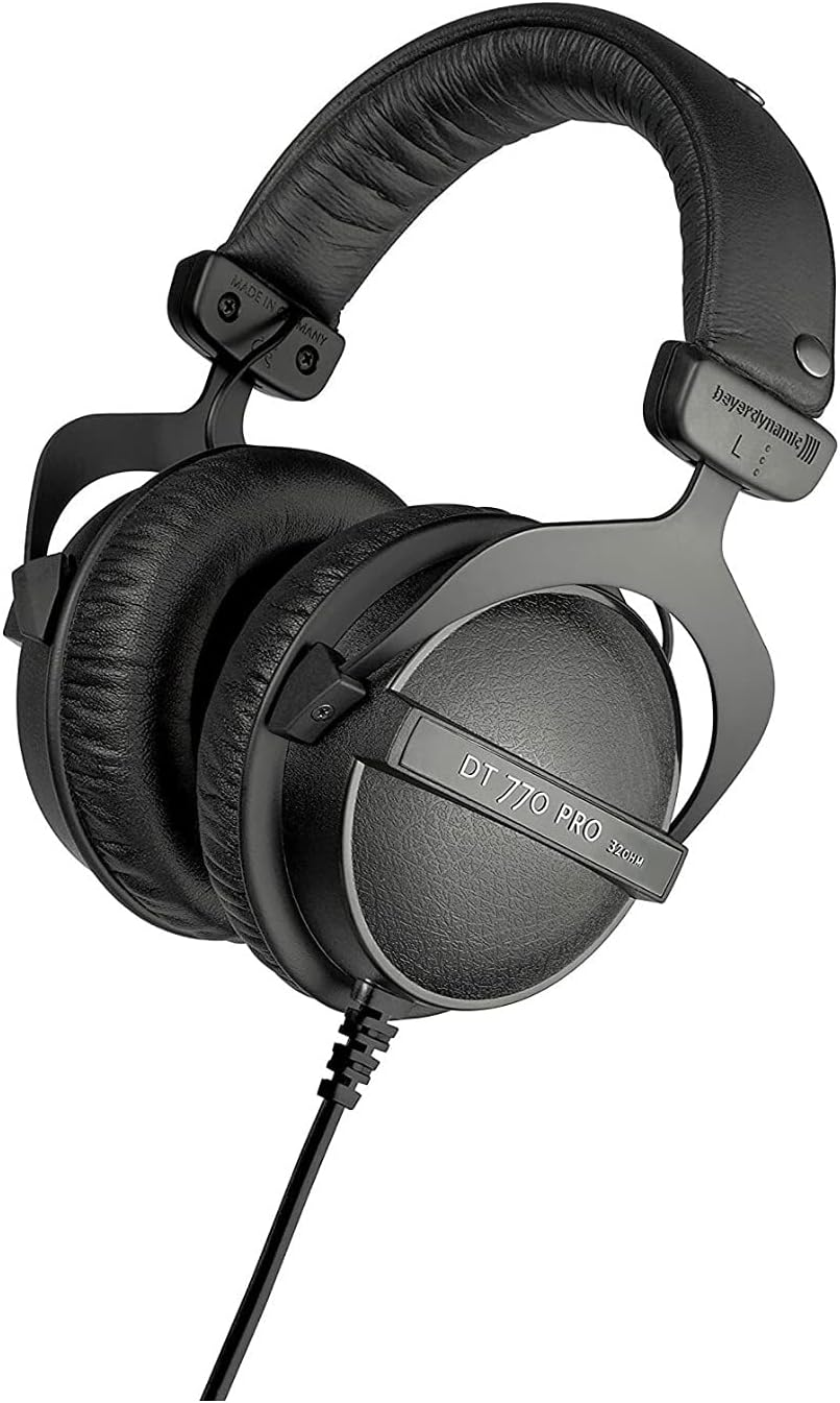 Beyerdynamic BD474746 DT 770 PRO 80 Ohms Closed Dynamic Headphone