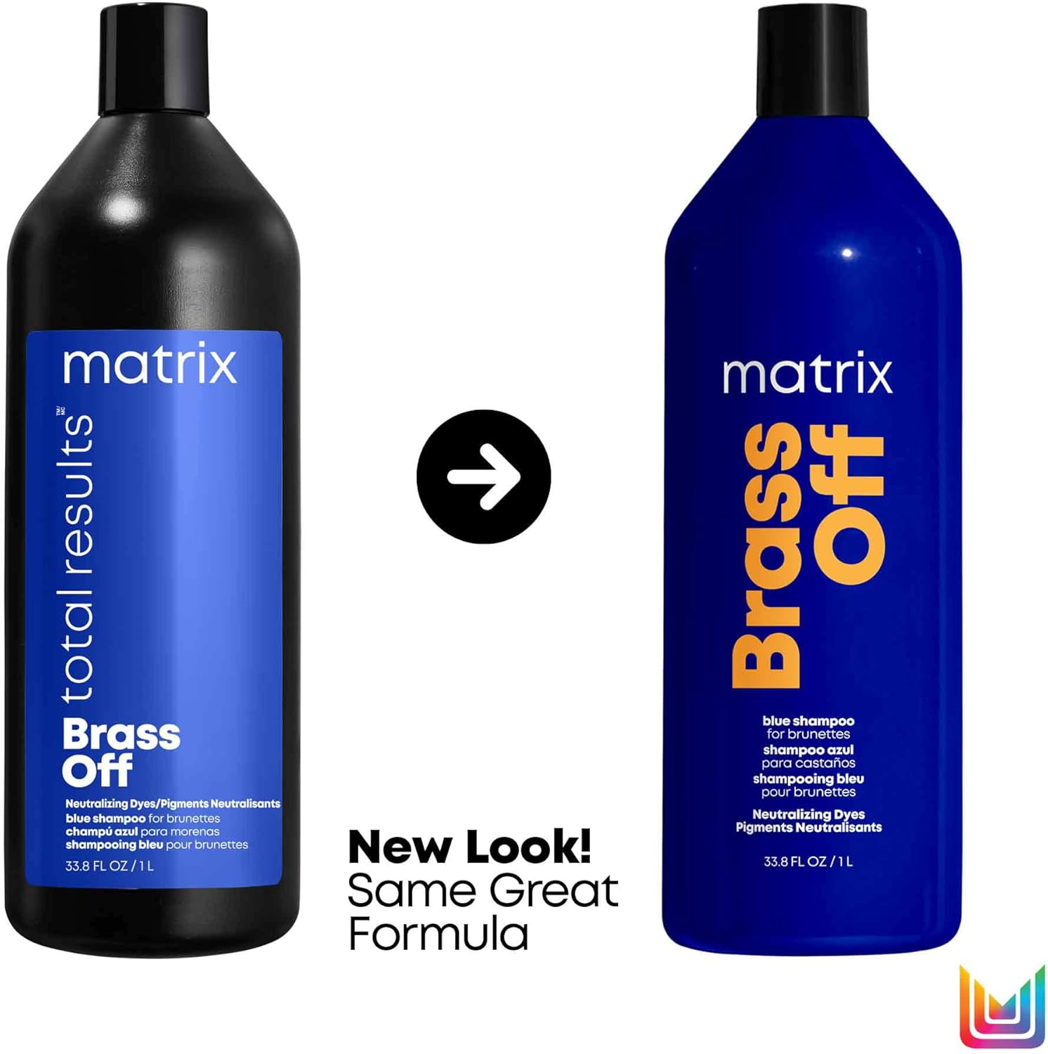 Matrix | Brass off | Blue Toning Shampoo to Correct Orange Undertones on Lightened Hair, Total Results image number 3