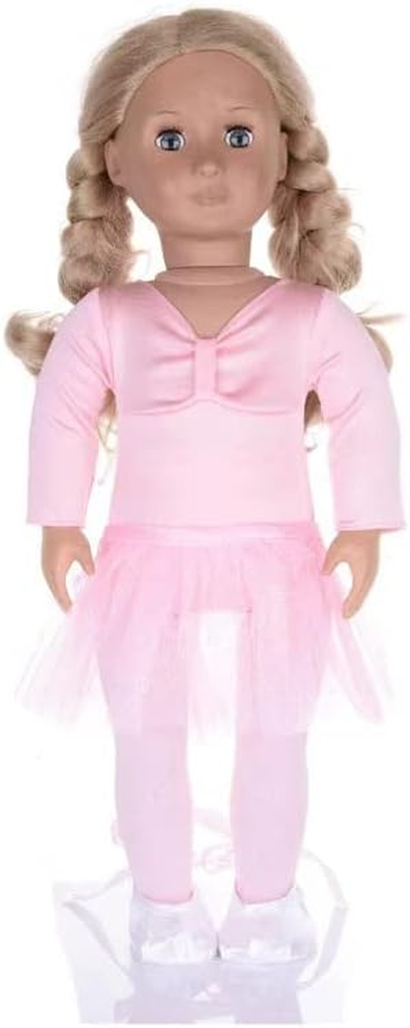 18" Doll Clothes Ballet Ballerina Outfits 5Pcs Dance Dress for American OG Girl 18 Inch Doll Accessories Sets Doll Clothes Gifts image number 4