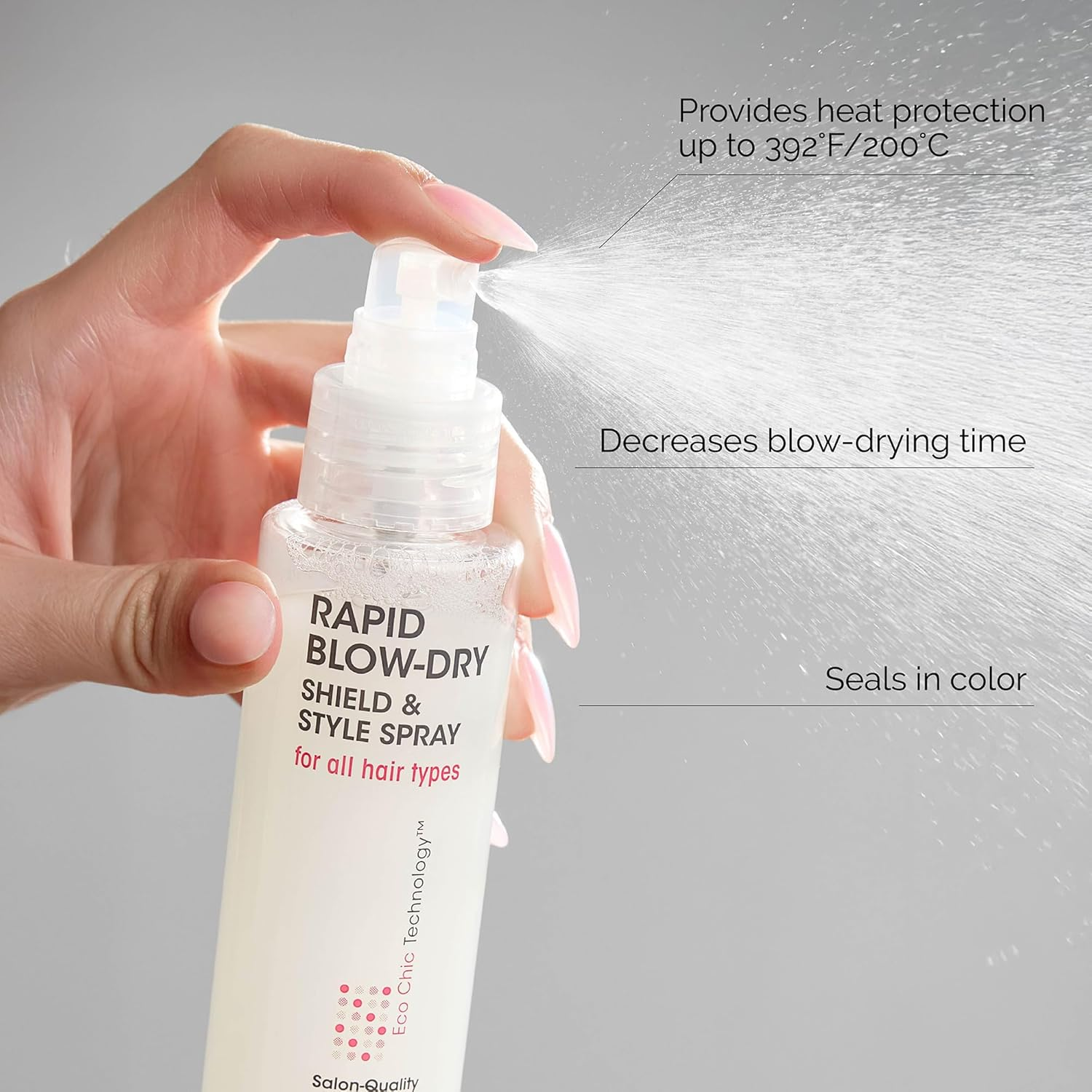 Rapid Blow-Dry Hair Shield & Style Spray - 118Ml image number 3