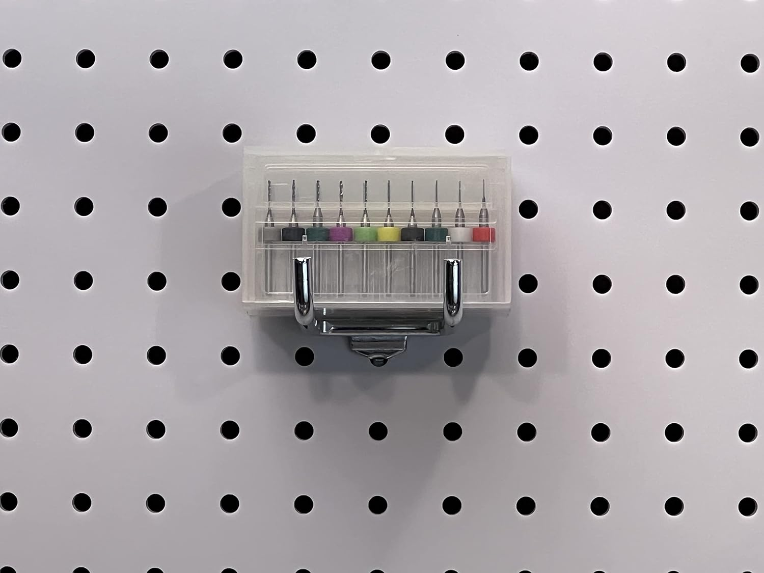 Triton Products Durahook Double Rod Pegboard Hooks for Wall and Garage Organization- 80 Degree Bend, 2 3/4 Inch, Pack of 10 image number 1