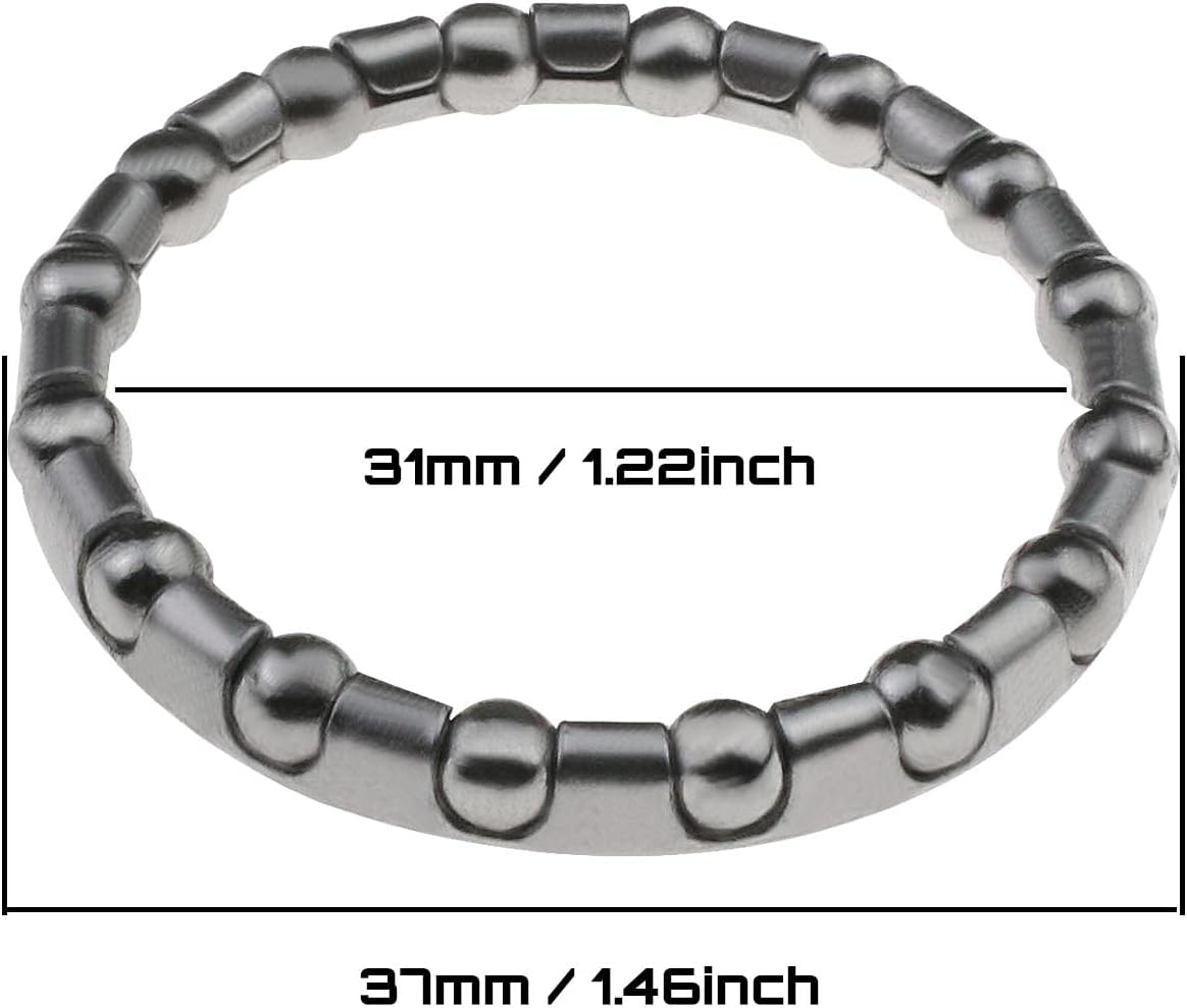 SING F LTD 10Pcs Bicycle Ball Bearing 1 1/8 Cycling Headset Bearing with 16 Balls Steering Bearings for MTB Bike Road Bike Crank Bottom Bracket Replacement Parts image number 2