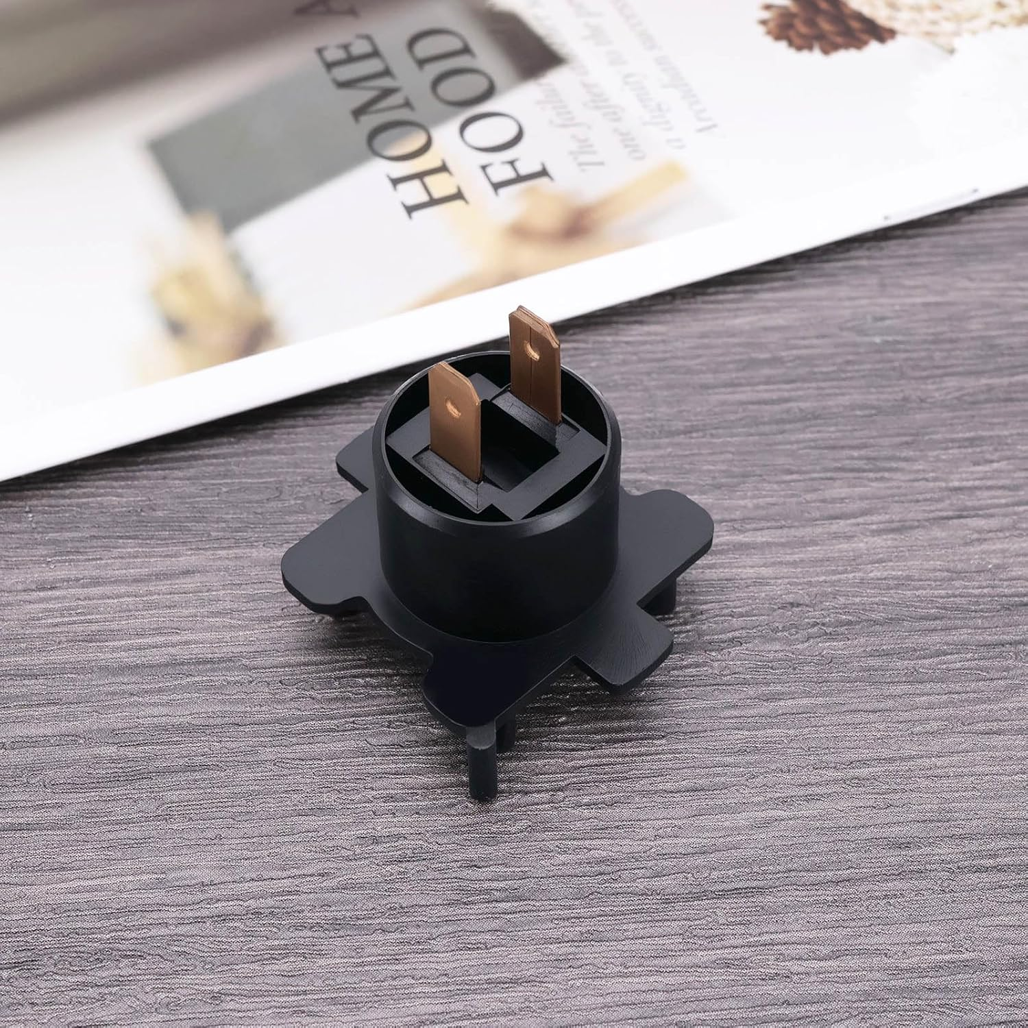 YINETTECH 2Pcs Car Headlight Socket Holder Bulb Socket Retainer Holder Adapters Tail Lamp Bulb Holder G14H51 Compatible with Mazda MX5 Miata CX7 RX-8 image number 5