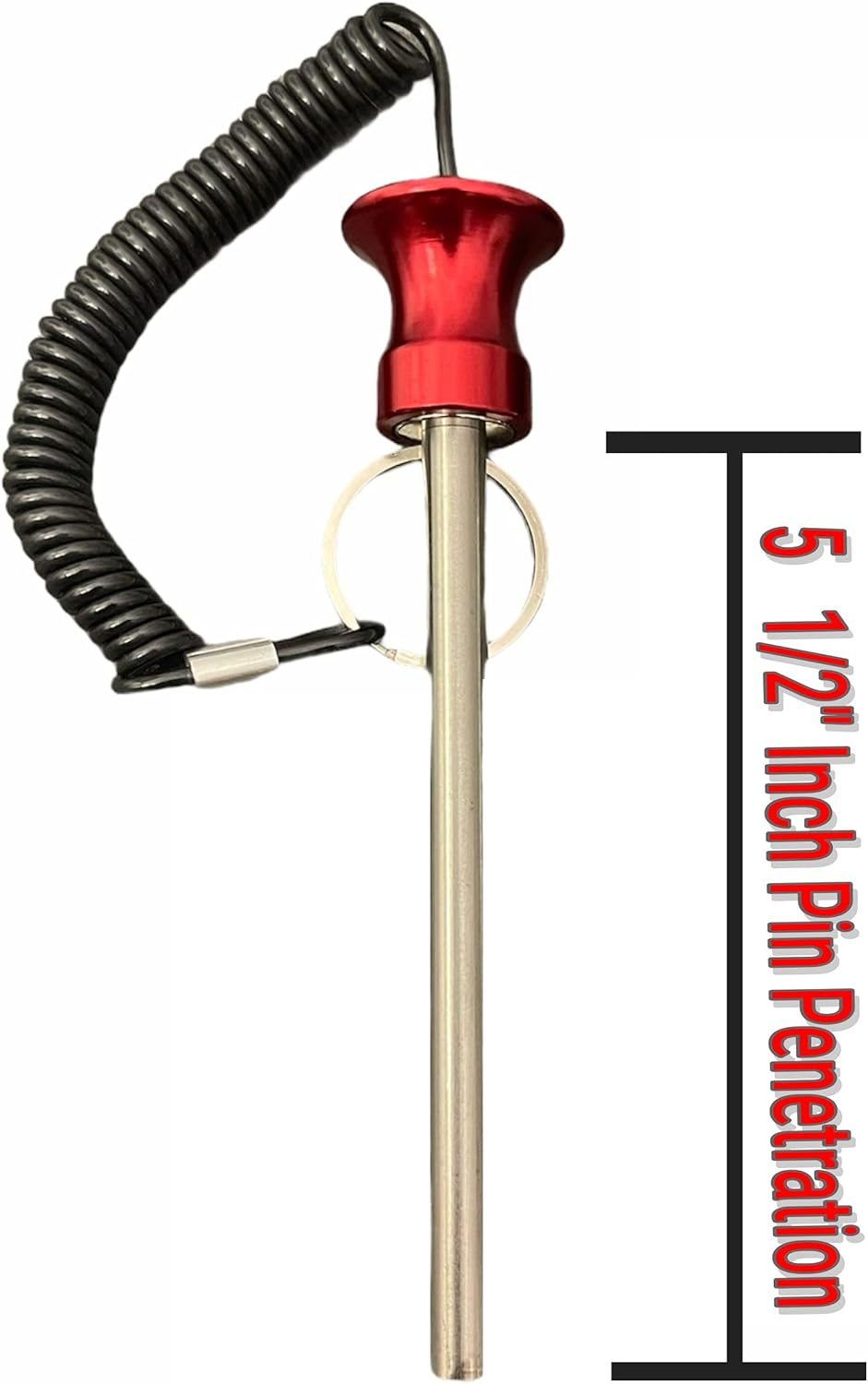 Treadlife Fitness Universal Weight Stack Pin for Commercial Gym or Home Gym | Pin Insert | Heavy Duty | Health Club Grade Steel Gym Accessories image number 1