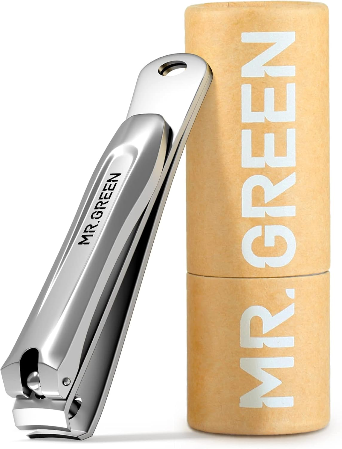 MR.GREEN Nail Clippers Simplicity and Fashion Fingernail Clippers Nail Cutter Stainless Steel Nail Scissors with Nail Files Multicolored