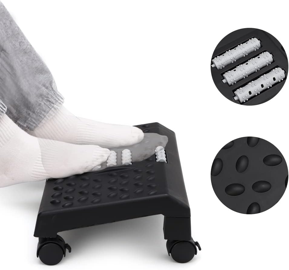 Foot Rest for under Desk (Black-C) image number 3