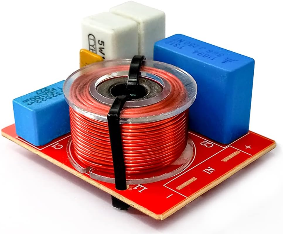 JINGERL 2Way 80W Hifi Stereo Speaker Treble+Bass Crossover 4-8Ohm Professional Audio Speaker Frequency Divider 2Pcs image number 1