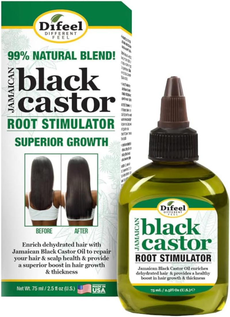 Difeel Jamaican Black Castor Superior Growth Root Stimulator 2.5 Oz. image number 1