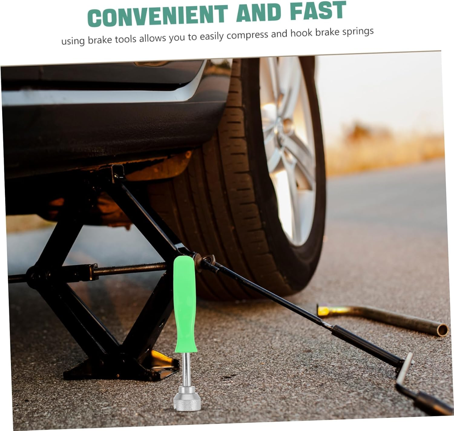 SEWOART Truck Spring Brake Tool Brake Spring Installation Disassemble Tools for Car and Truck