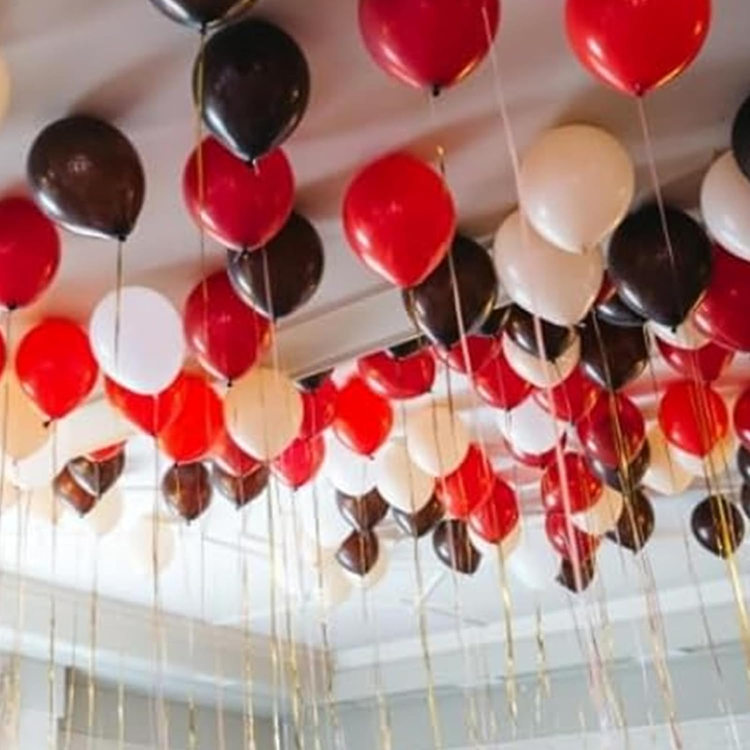 Pink Ribbon, 50M X 5Mm Ribbon for Balloons,Balloons String Ribbon for Gift Wrapping Birthday Crafts Wedding Party Balloons Decoration Ribbon, 3 Rolls image number 1