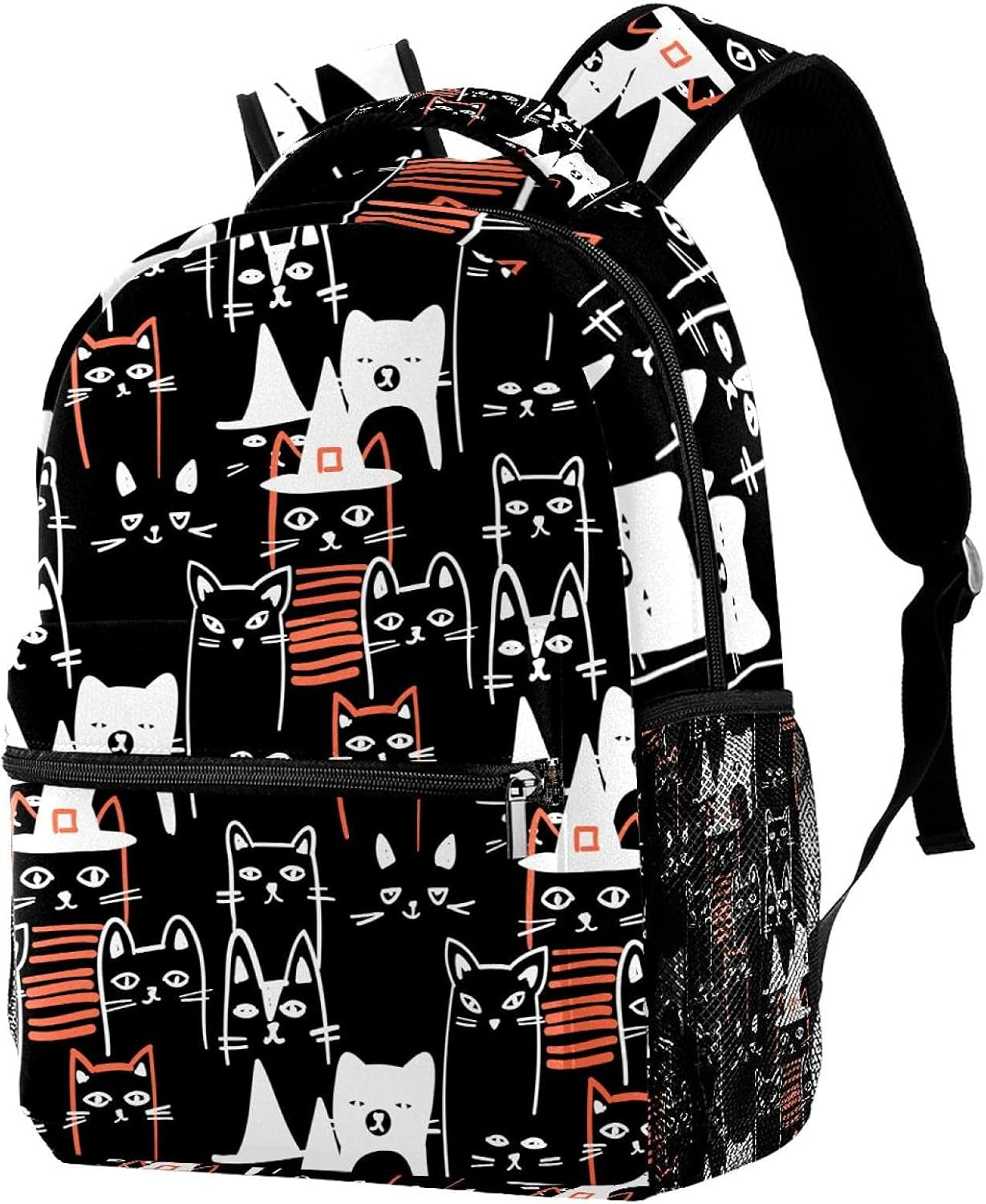 Cat Backpack Students Shoulder Bags Travel Bag College School Tote Backpacks image number 4