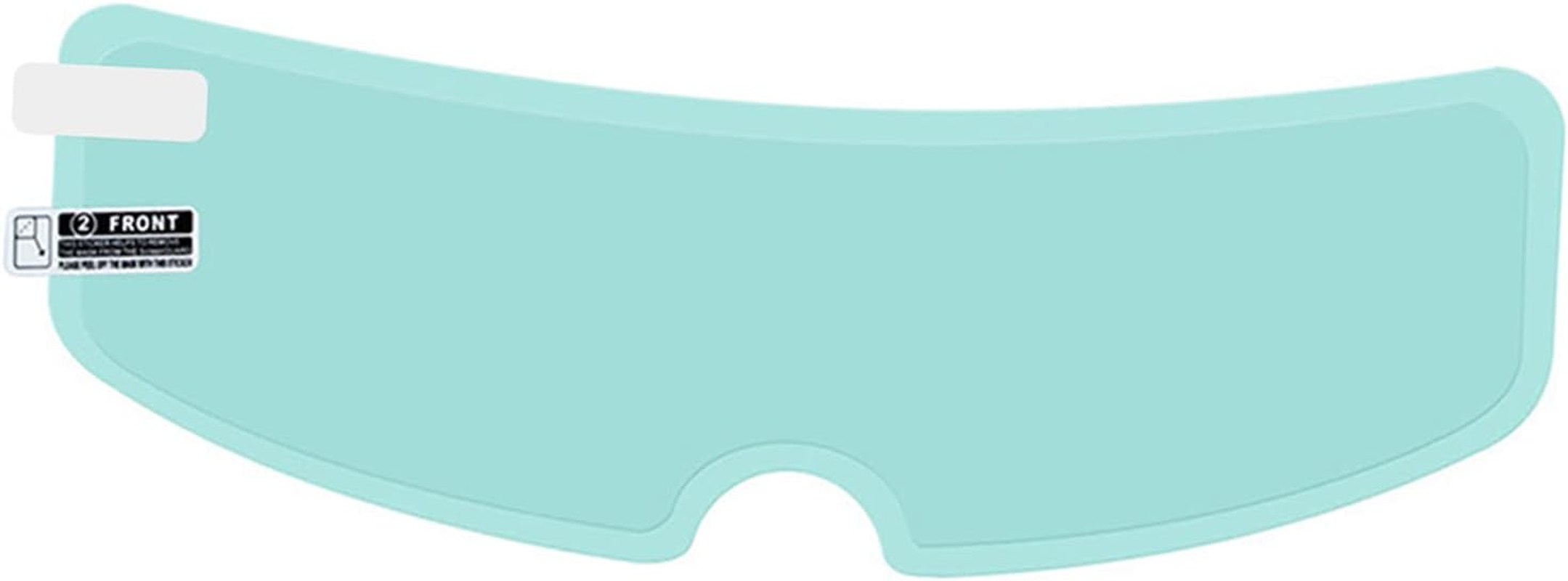 Motorcycle Helmet Waterproof Lens Film, Universal Rain and Fog Protection Film, Transparent Lens Sticker Helmet anti Fog Film Visor Shield image number 4