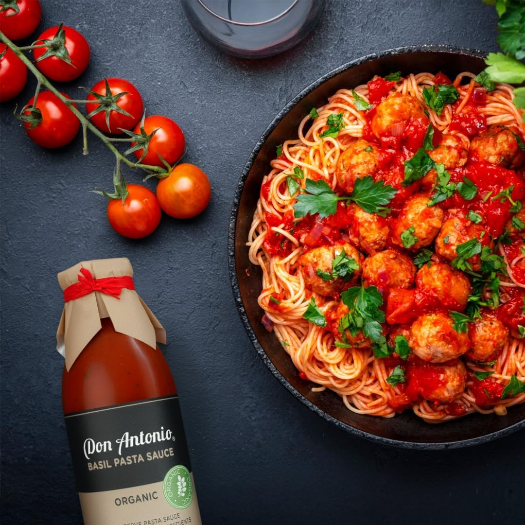 Don Antonio Organic Basil Pasta Sauce 500 G image number 3