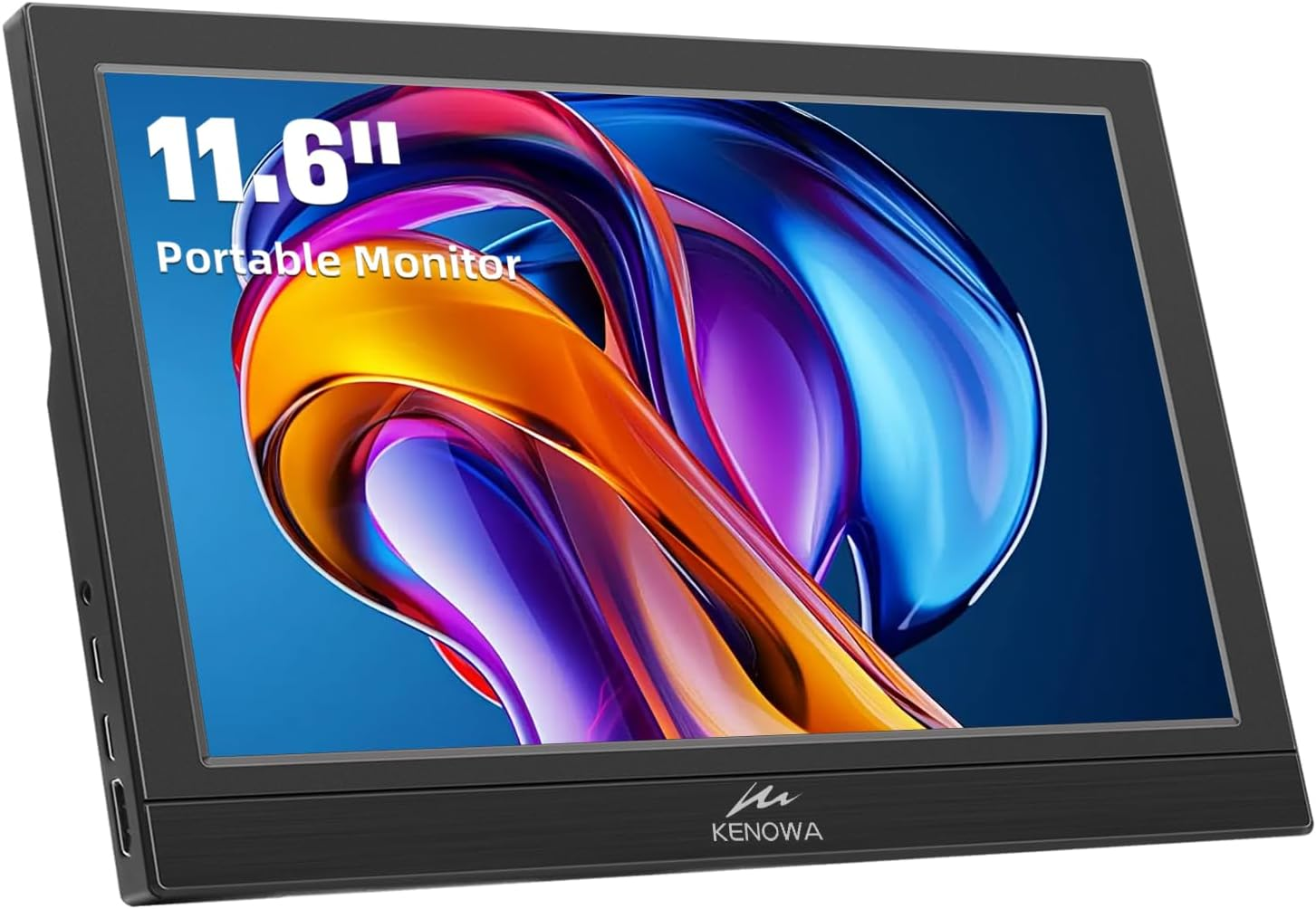 11.6 Inch Portable Monitor, Kenowa Extended Screen HDMI Type-C Computer Gaming Display for Computer/Laptop/Pc/Windows Os/Raspberry Pi/Wiiu/Xbox360/Ps4 FHD Resolution 1920X1080 image number 6
