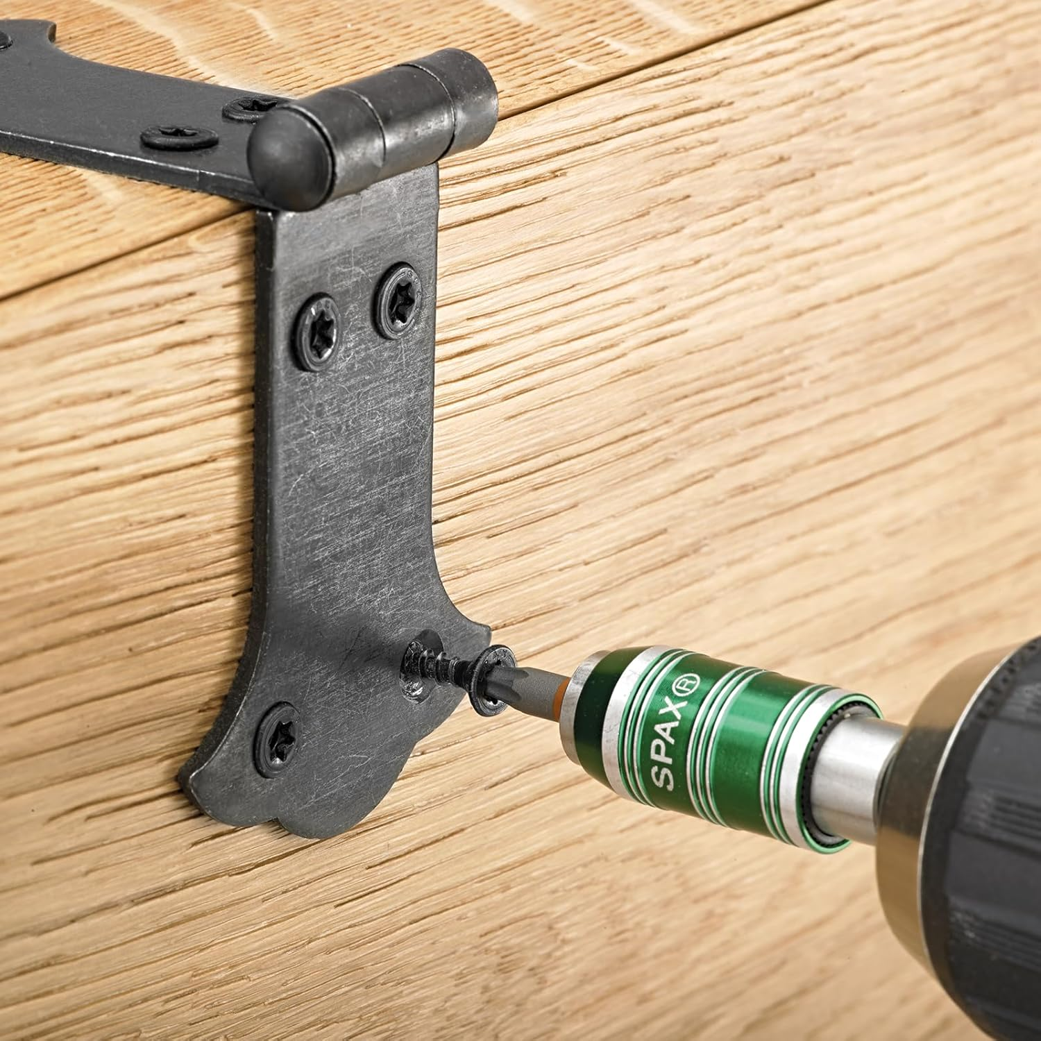 SPAX Universal Screw, Countersunk Head, Black, T-Star Plus, Full Thread (3.5 X 30 Mm, Pack of 200) image number 1