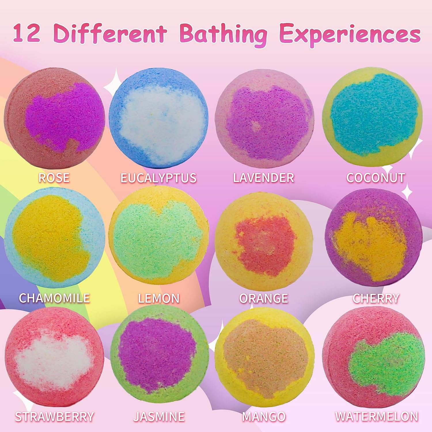 TTRWIN Bath Bomb Gift Set,With Surprise Toys Inside, Organic and All Natural Ingredients Bubble Bath Bombs Fizzes Spa Ideal Birthday Easter for Boys & Girls (Boys) image number 1