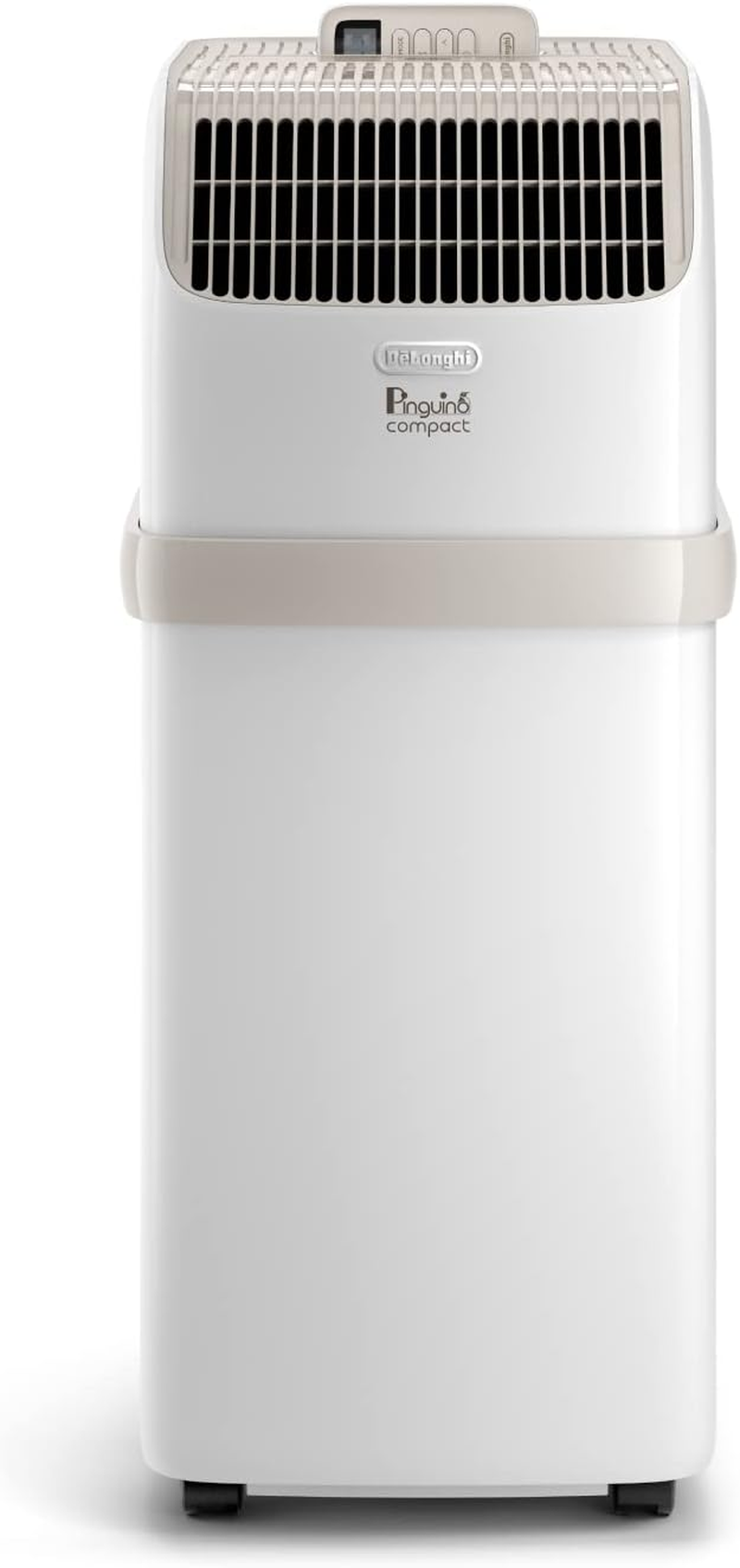 De'Longhi Pinguino Compact ES72 CLASSIC, Silent Portable Air Conditioner 8.300 Btu/H, for Rooms up to 60M3, Dehumidifier, 24 Hour Timer, Energy Class A, Gas R290, 2.1 Kw, Beige image number 1
