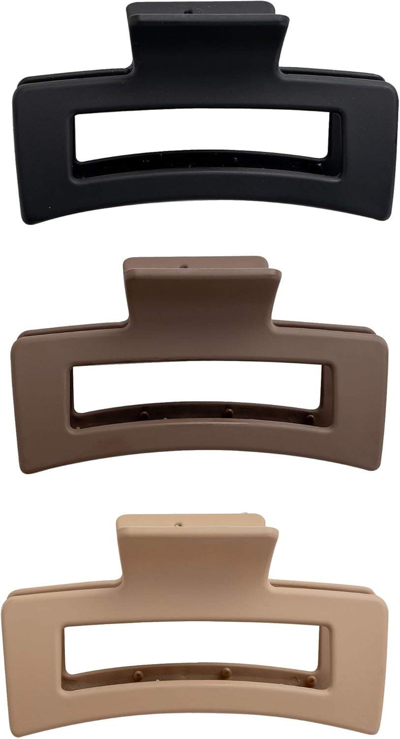 Brushworks Classic Claw Clips - 3 Pack image number 6