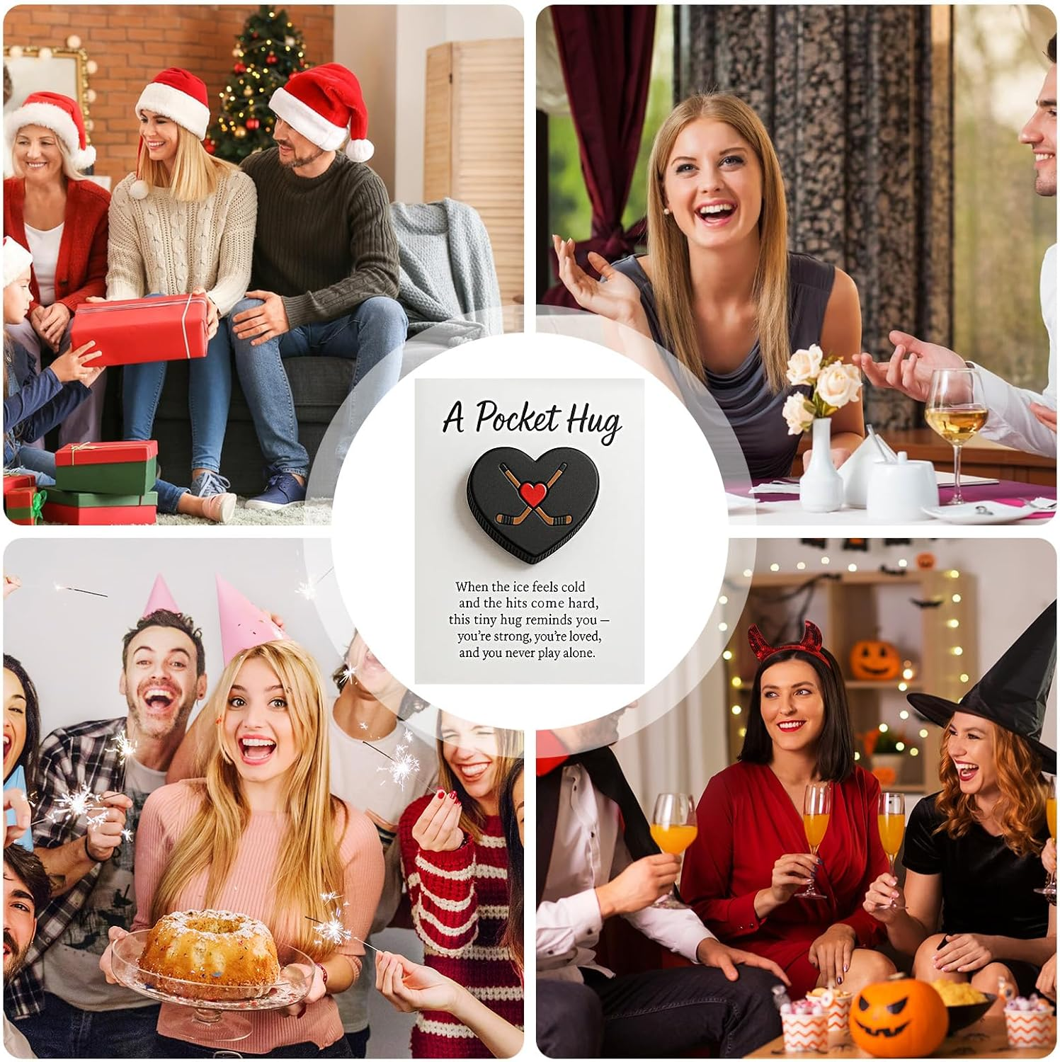 Mini Greeting Card Keychain, Portable Funny Sentiment Pendant, Creative Gift-On-The-Go Shield, Efficient Pocket-Sized Message Tool, High-Performance Bag Accessory, Gift for Athletes & Teammates image number 6