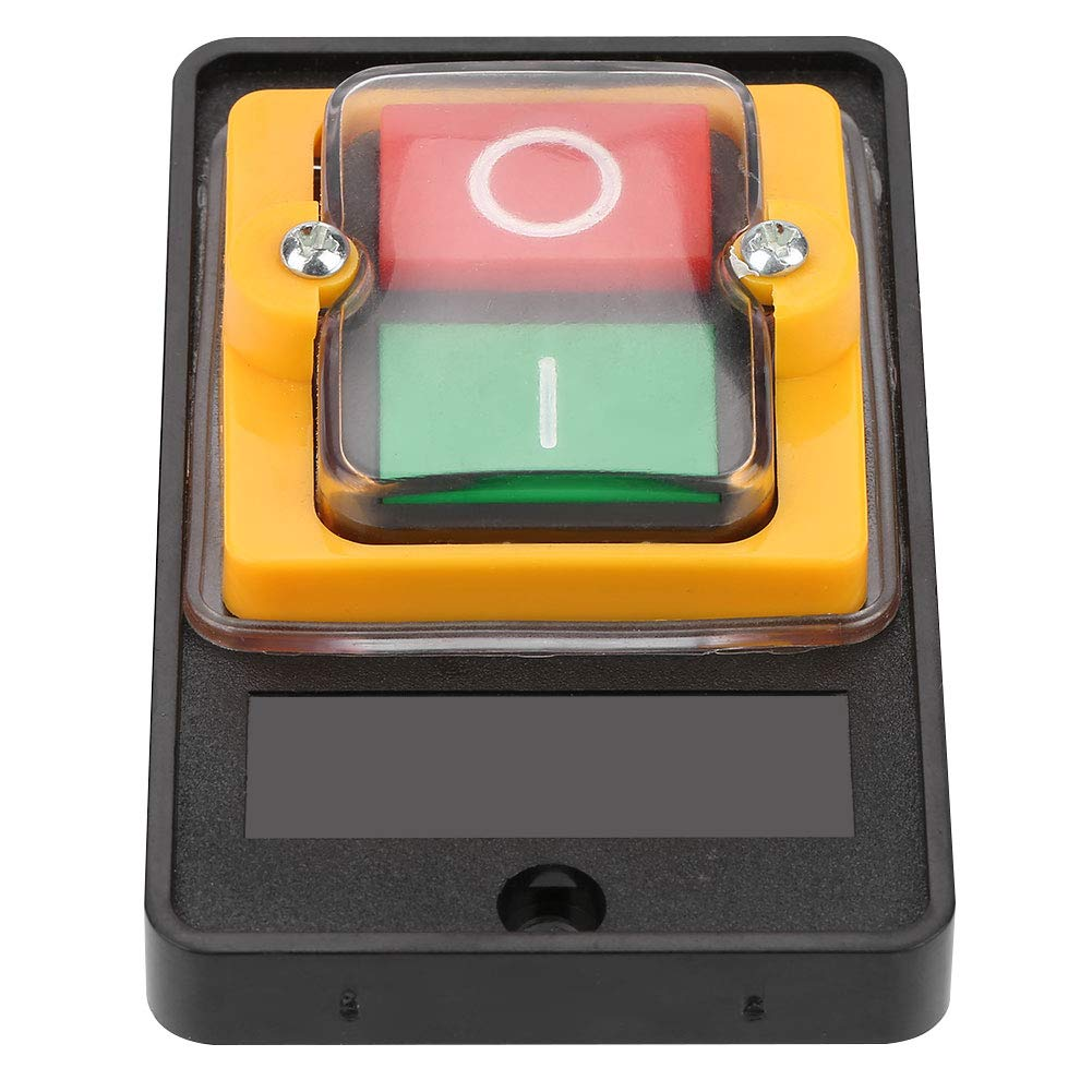 Machine Push Button Switch AC220V/380V 10A Waterproof On/Off Push Button Safety Switch with Dustproof Box for Mechanical Equipment image number 3