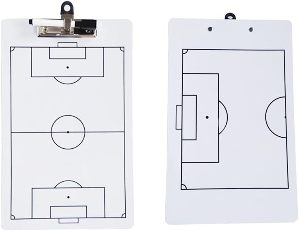 Soccer Coaching Board, Dry Erase Soccer Whiteboard Clipboard for Coaches image number 2
