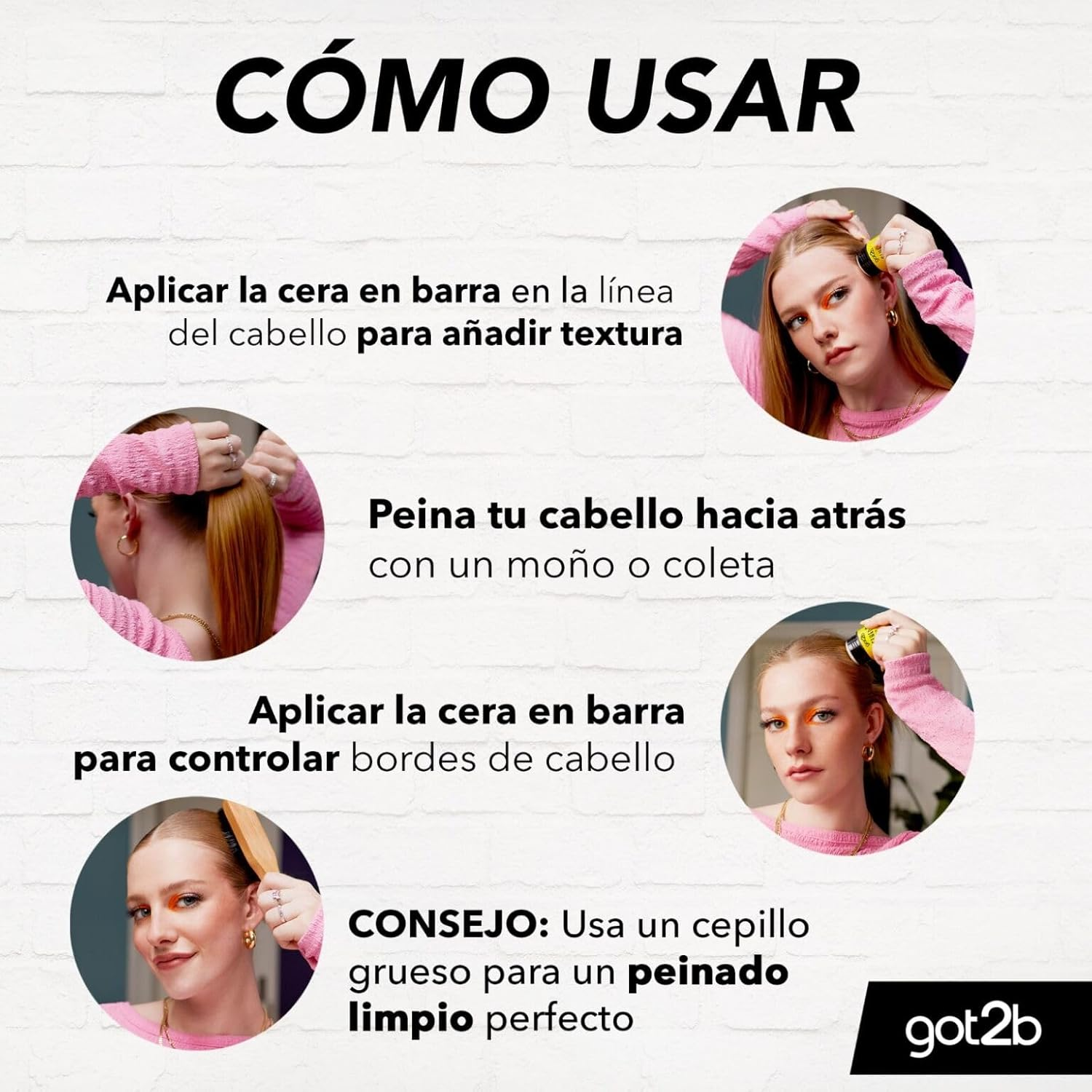 Got2B Glued Hair Wax Stick 50 G image number 3