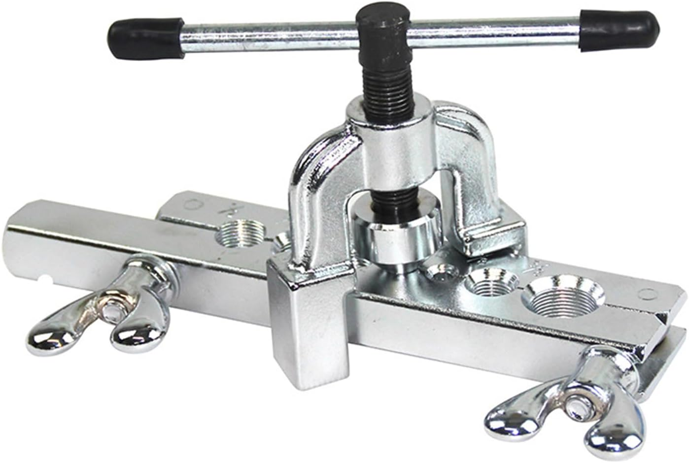 Maizoon Flaring Tool Set for Makes 45 Degree Flares in HVAC for Plumbing Copper Tubing Pipe 7 Dies of 3/16" 1/4" 5/16" 3/8" 1/2" 5/8" 3/4" Kit Ideal for Copper Aluminum Brass Mild Steel Tubing