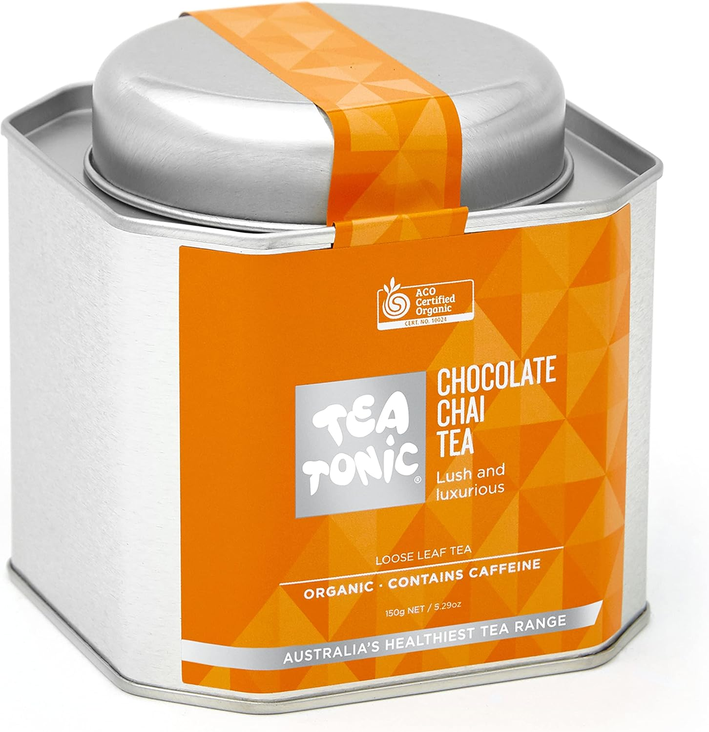 English Breakfast Tea Loose Leaf Caddy Tin