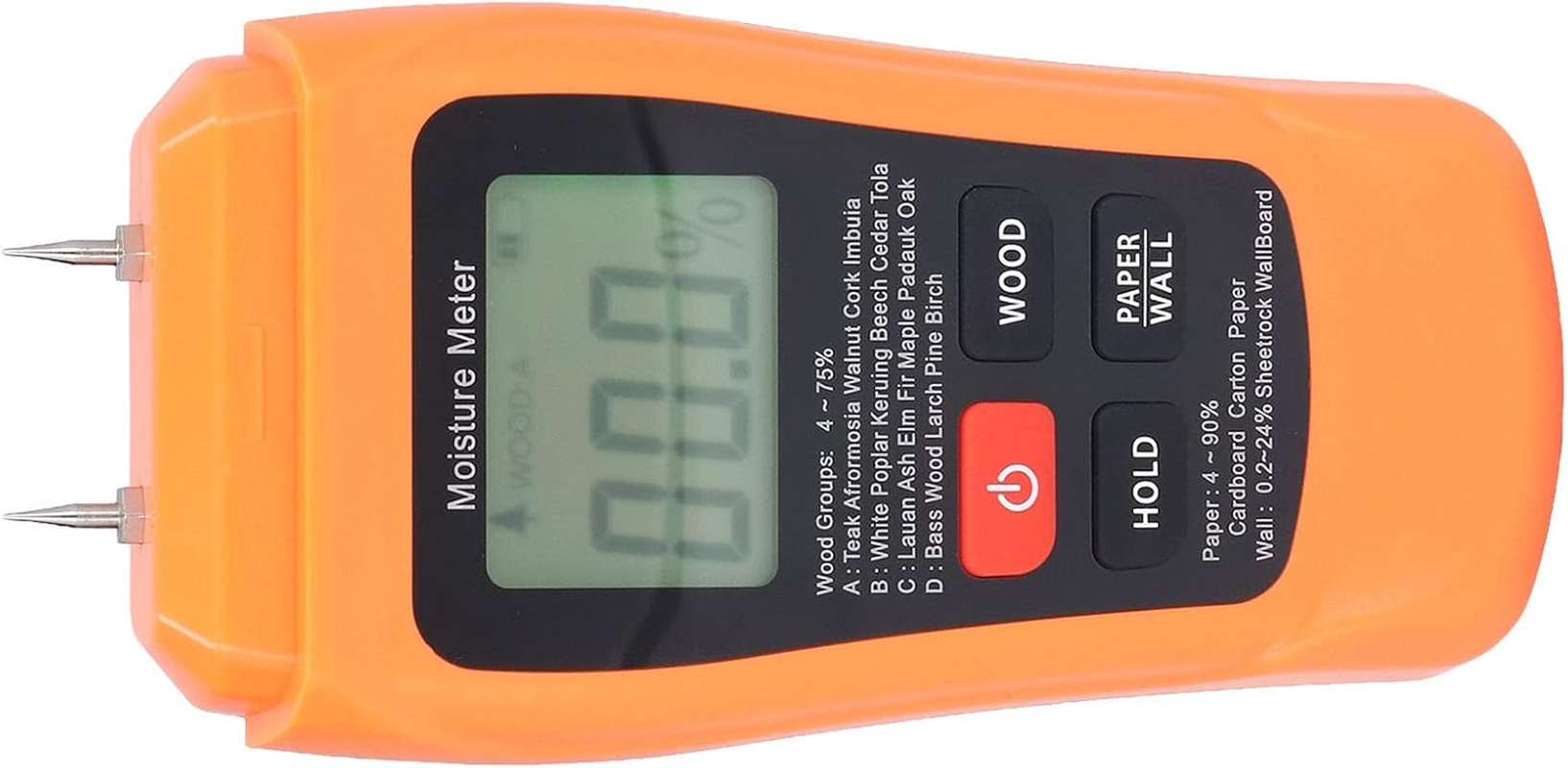 DIGITAL MOISTURE DETECTOR HIGH ACCURACY WOOD MOISTURE METER for Construction Professionals image number 4