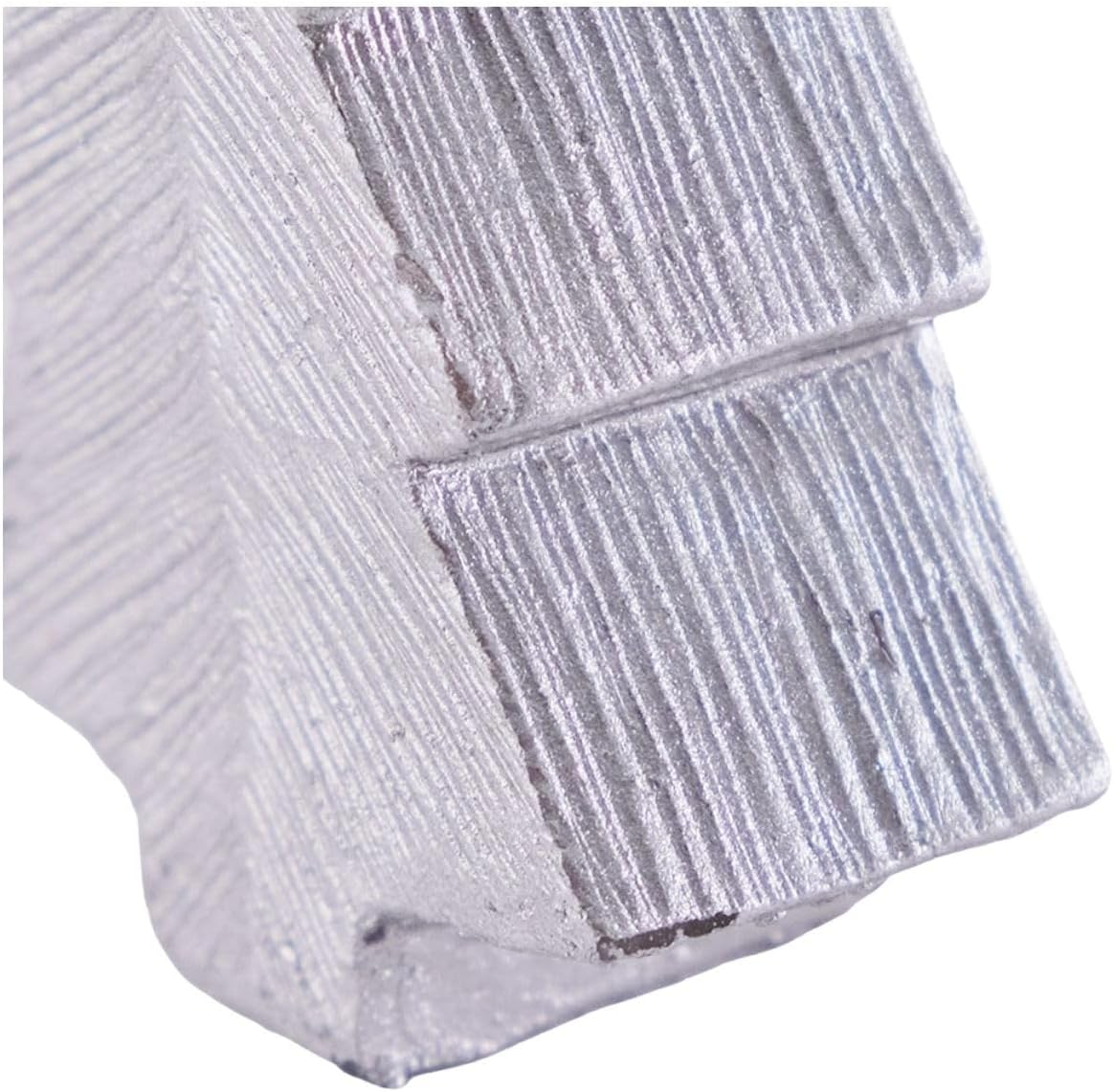 Shisei 106495 Small Fibletree Candle Interior Atmosphere Lighting Silver W5 X D2.5 X H6.5 Cm image number 2