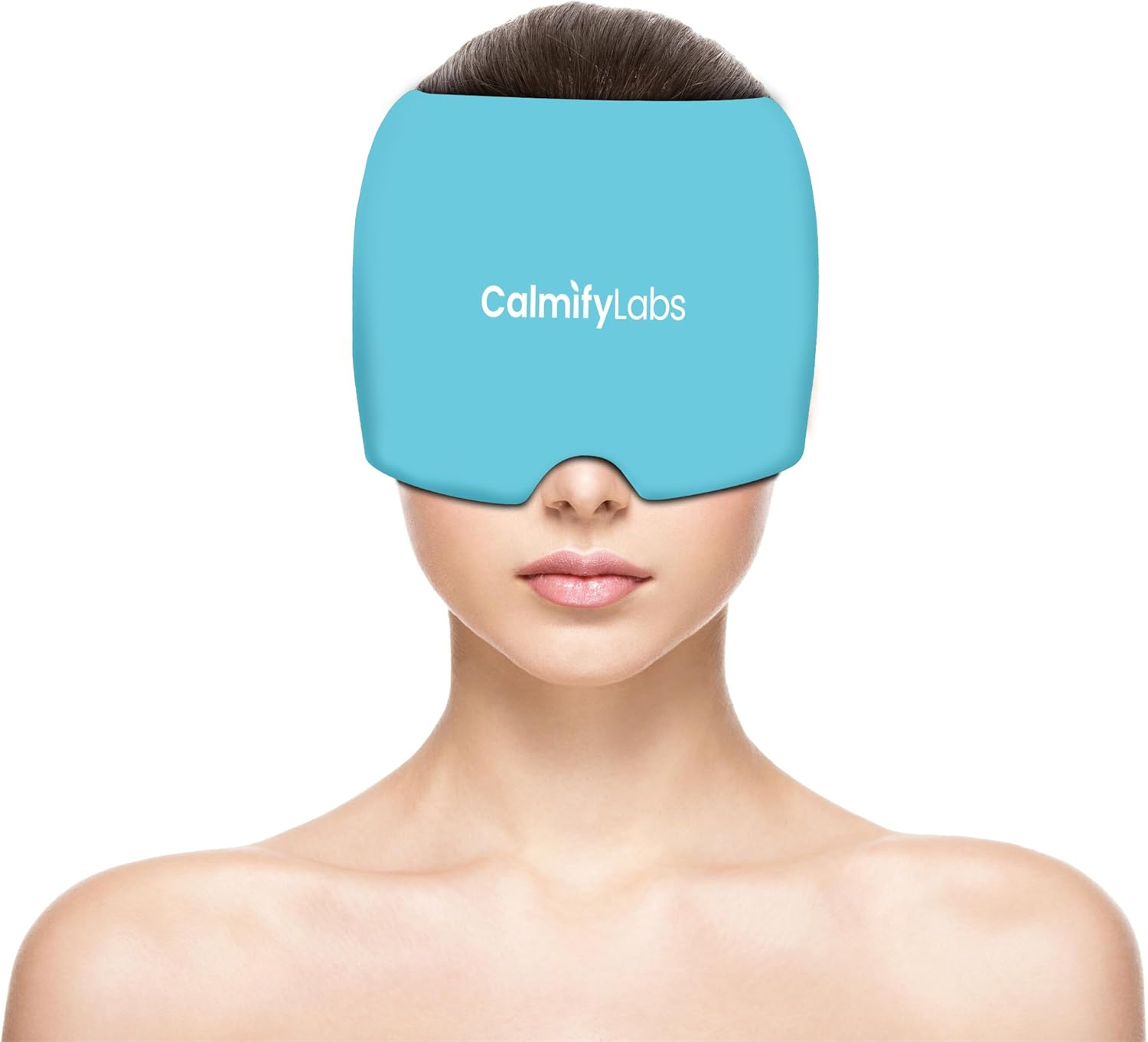 Migraine Relief Cap - Black, Hot & Cold Therapy Gel Cap for Migraine, Headache, Sinus Pressure, Stress, and Tension Relief - Reusable Ice Hat with Soothing Heat & Cold Compression for Neck and Forehead - Flexible, One Size Fits All, Comfortable and Drug-Free Relief for Men & Women - Ideal for Hot or Cold Therapy to Soothe Pain & Discomfort, Cooling Gel Migraine Hat (Black, Standard)