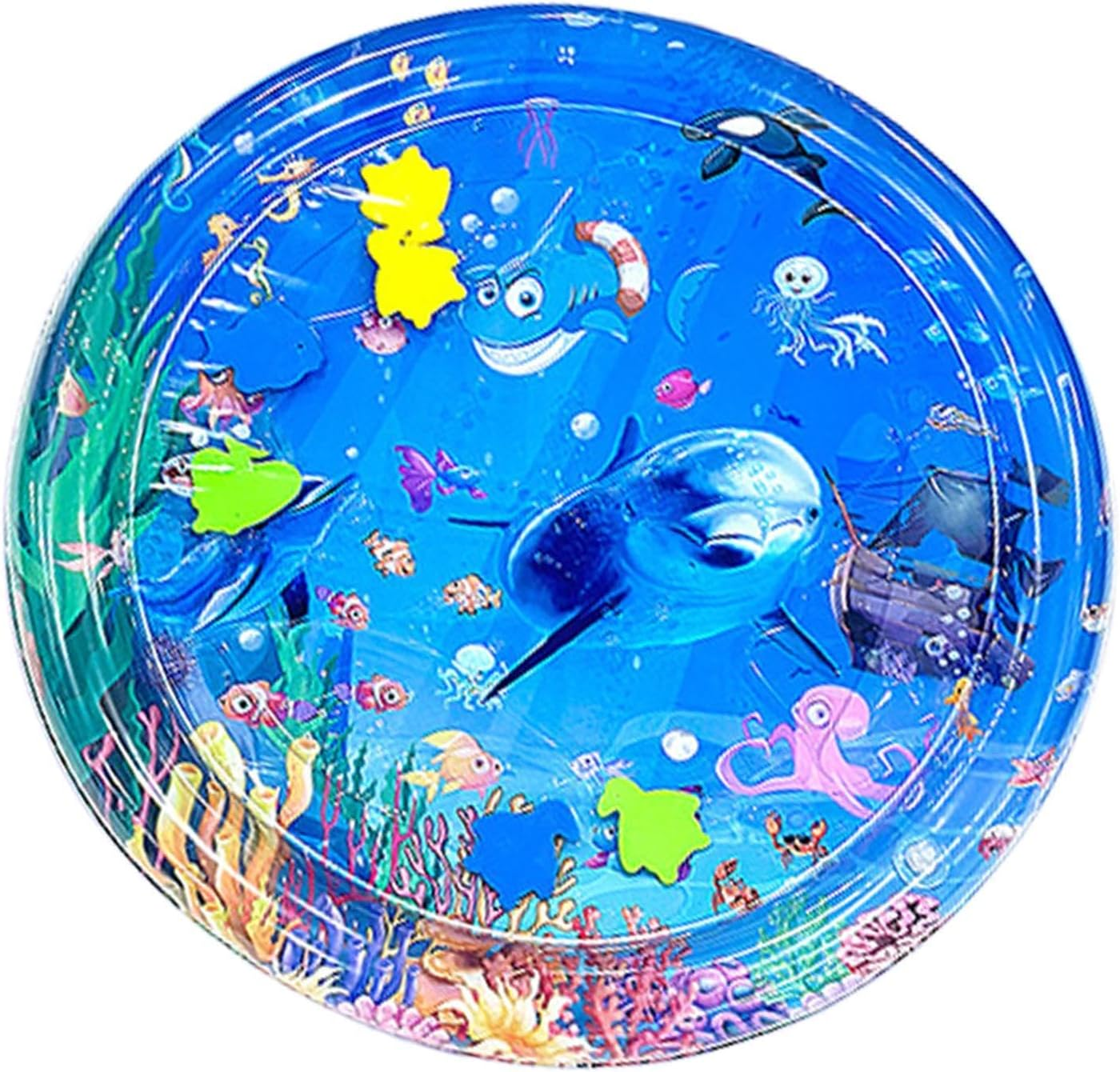 Sensory Water Mat for Cats - Cooling Mat for Indoor Cats,Cat Water Mat, Thickened Sensory Water Mat for Cats, Pet Water Sensor Pad, Water Playmat image number 5