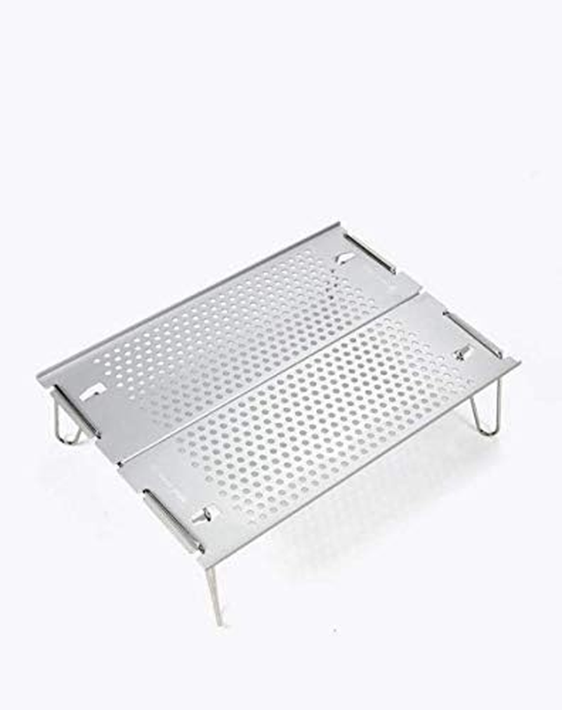 Snow Peak Ozen Solo Table - Small, Foldable Camping Table - Lightweight Table Ideal for Travel, Camping & Backpacking - Ultralight & Portable Camping Essentials