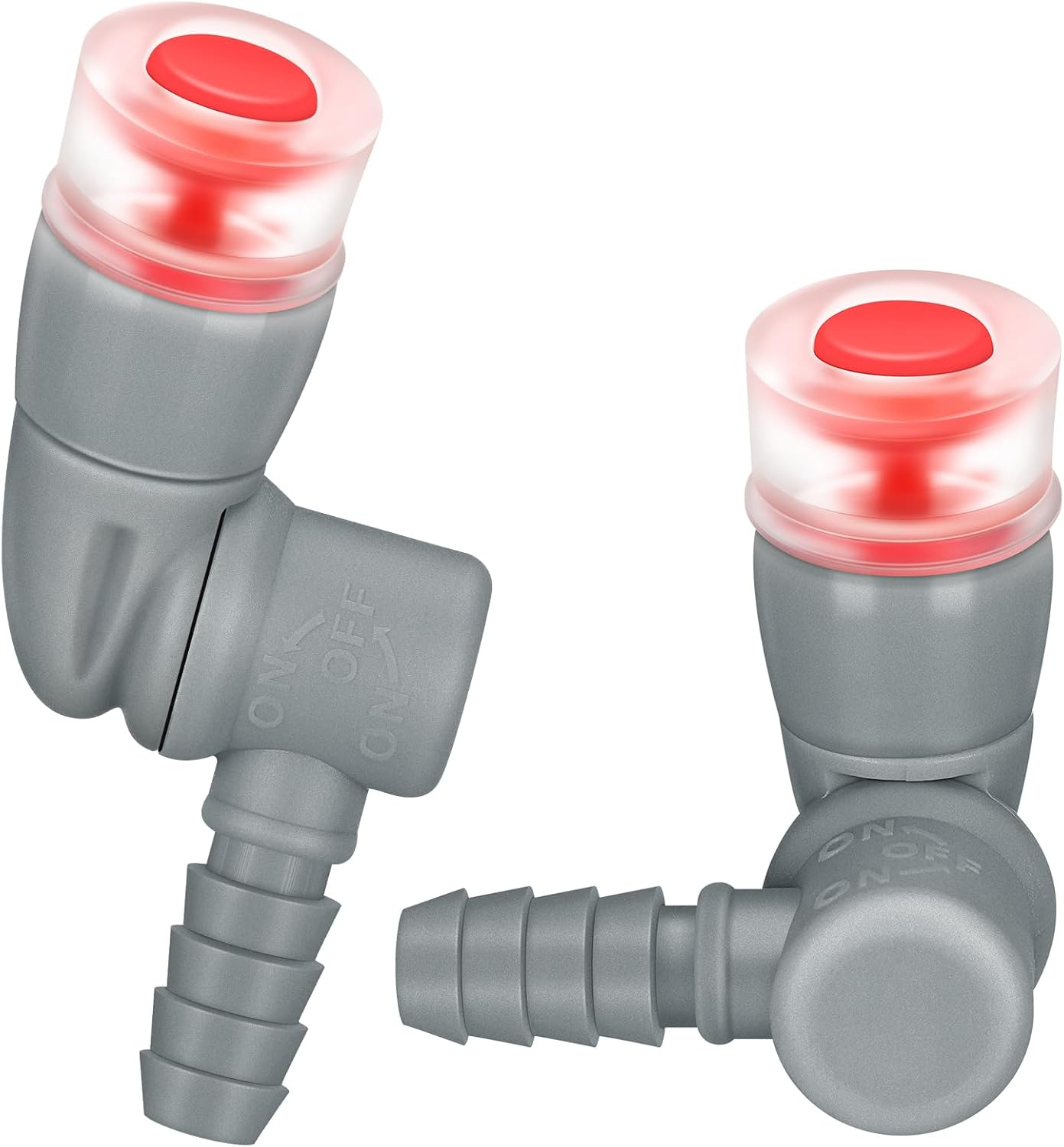 Vertintong 2 Pcs Bite Valve Replacement Bite Valve Nozzles Silicone Mouthpiece Parts Replacement Compatible with Osprey Packs Hydraulics Reservoirs Hydration Reservoir Water Bladder Accessories image number 3