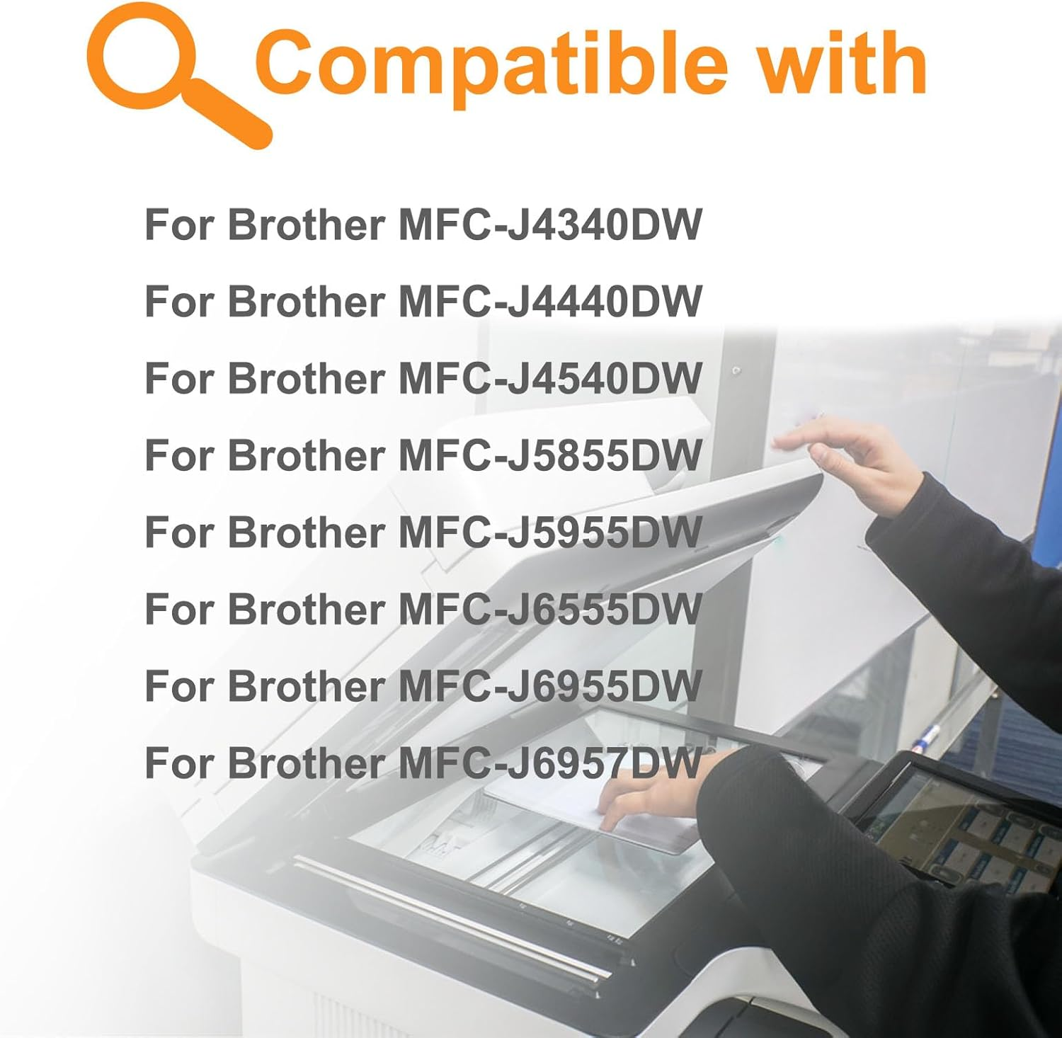 OGOUGUAN Compatible Ink Cartridge Replacement for Brother LC436XL LC436 XL LC436BK Use with Brother MFC-J4340DW MFC-J4440DW MFC-J4540DW MFC-J5855DW MFC-J5955DW MFC-J6555DW MFC-J6955DW MFC-J6957DW image number 4