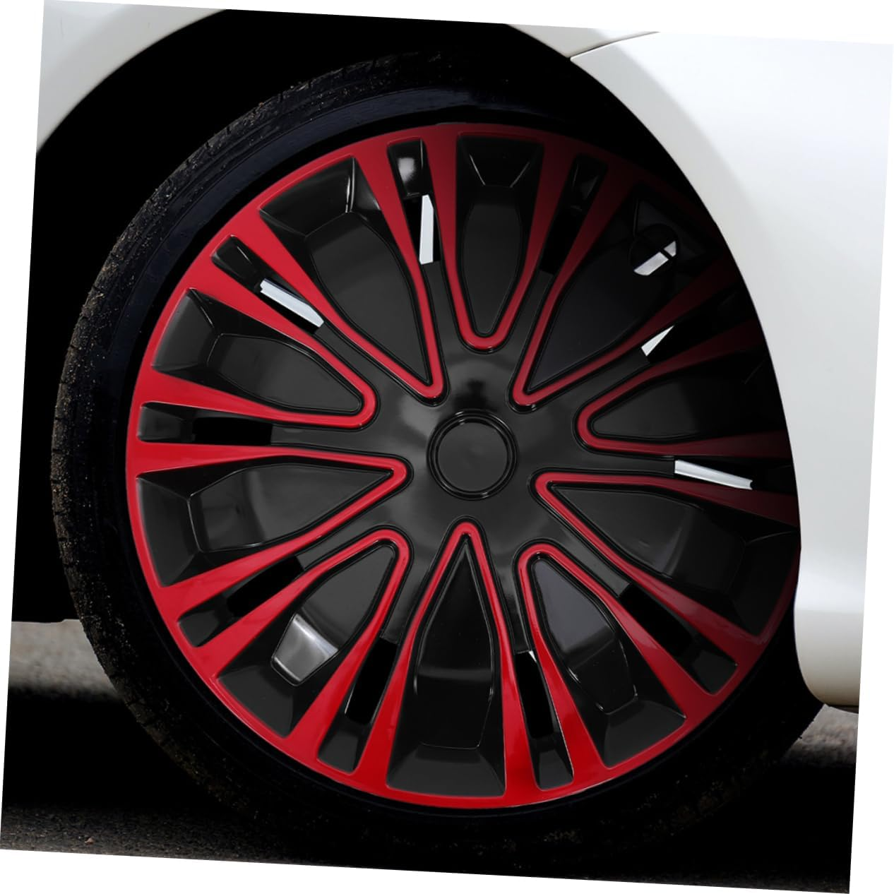 BESTOYARD Automotive Wheel Hub Caps Decorative Hub Covers for Car Vehicle Hubcaps Car Detailing Pp Material Easy Installation image number 6