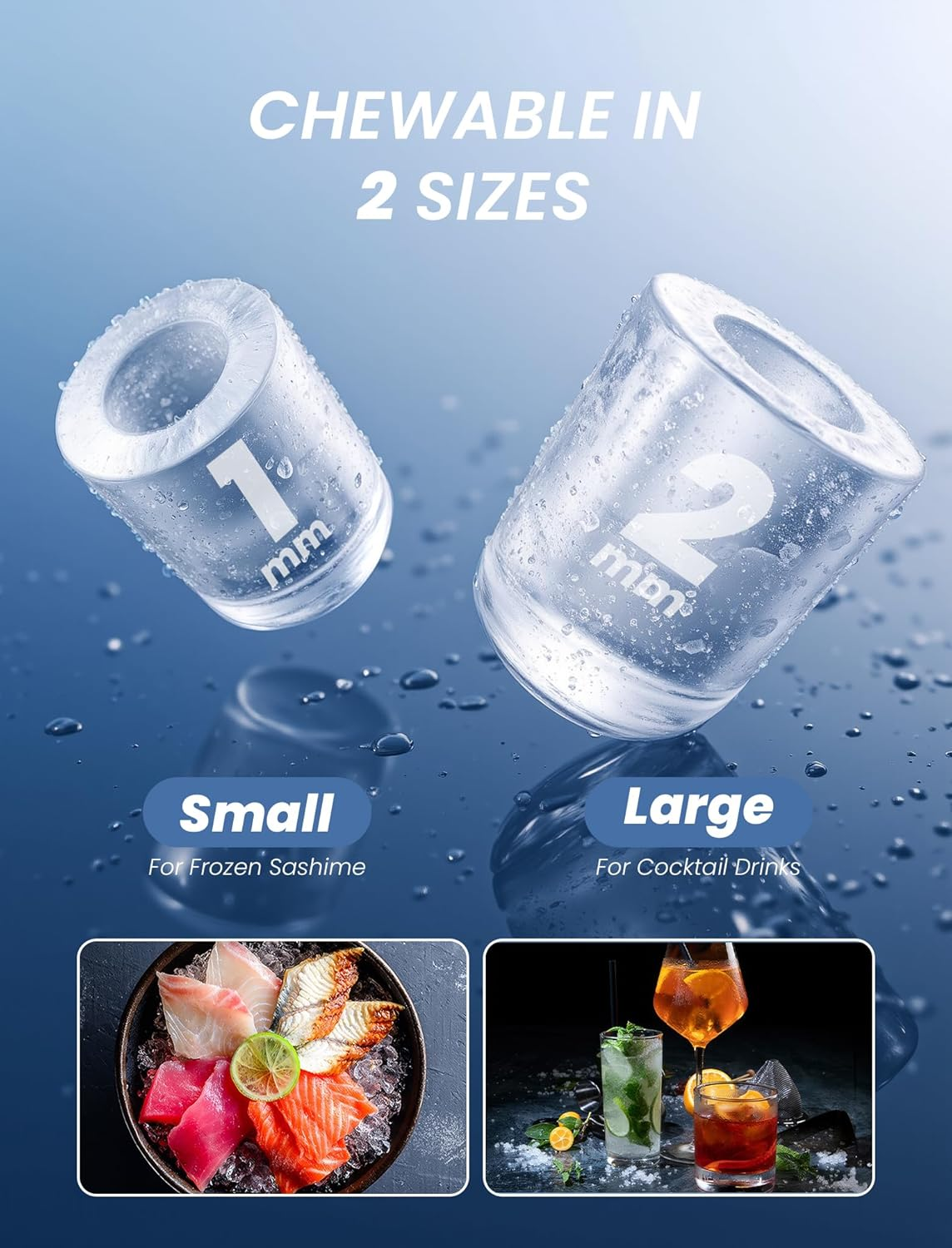 Rule Lie Ice Maker Machine - 12KG Countertop Portable Icemaker with Handle, 9 Ice Cubes Makers in 6 Mins, 26Lbs/24H, Electric Fast Freeze with Scoop and Basket for Home Kitchen Office Bar Party, Black image number 4