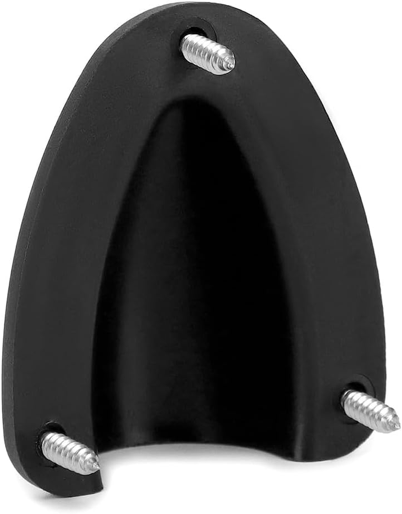 Yakamoz 6Pcs Marine Wire Cable Vent Cover, Nylon Wire Cable Hole Clamshell Vent with Mounting Screws for Marine Boat image number 4