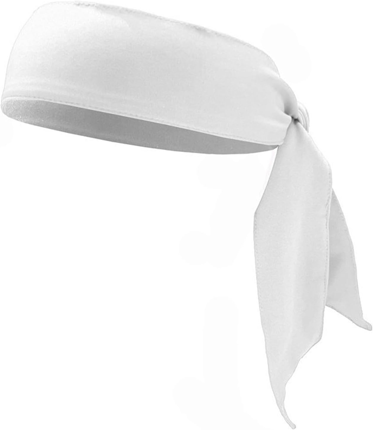 TRADERPLUS Tennis Headbands Head Tie Men Running Athletic Basketball Sweatbands Sports Moisture Wicking Adjustable Stetchy Non-Slip Scarf image number 1