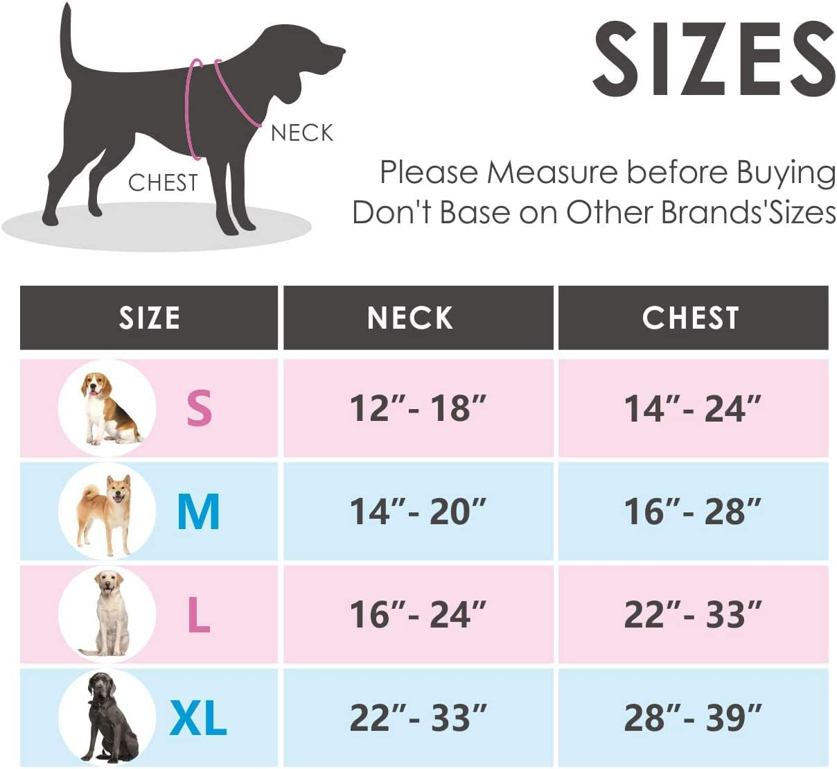 No Pull Dog Harness Front Range Reflective Pet Chest Harness with Easy to Control Padded Handle and 2 Buckles, Perfect for Daily Training (L, Pink Leopard) image number 1