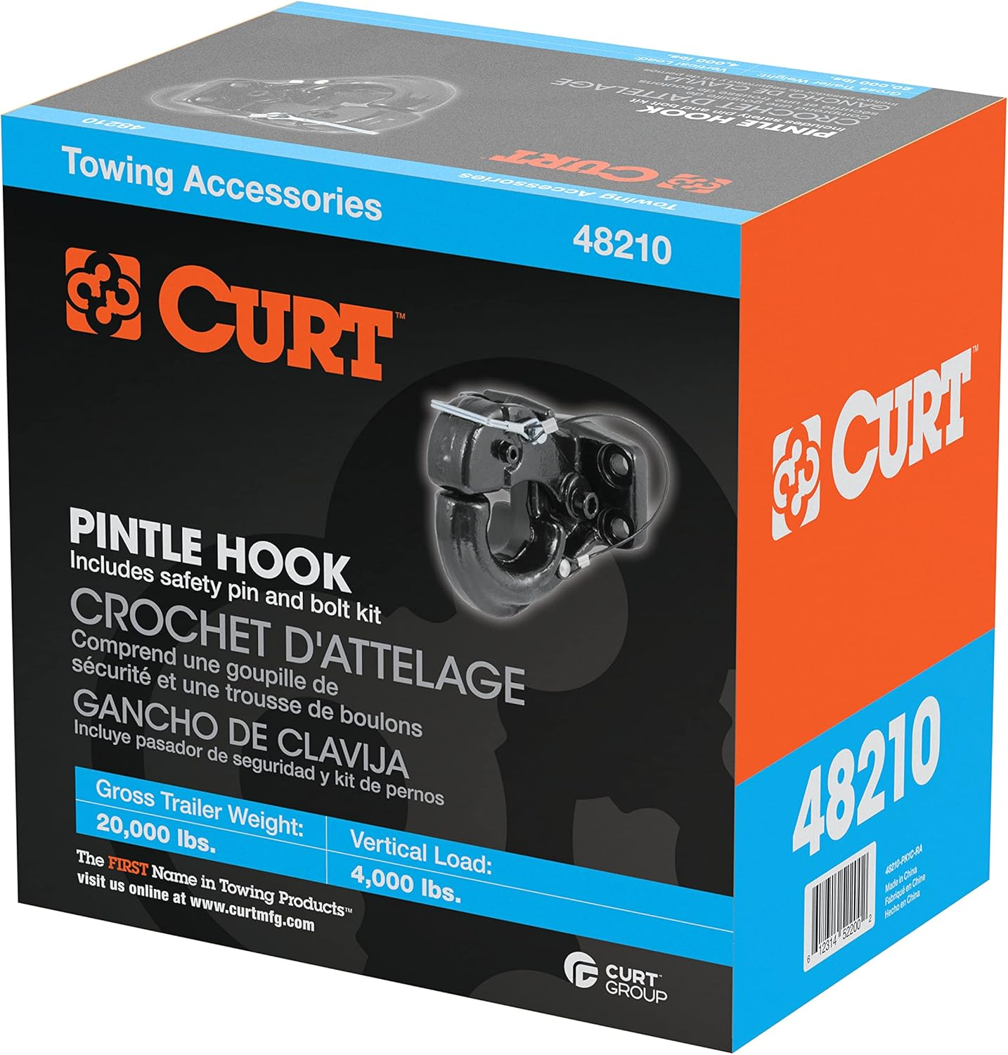 CURT 48210 Pintle Hook image number 3