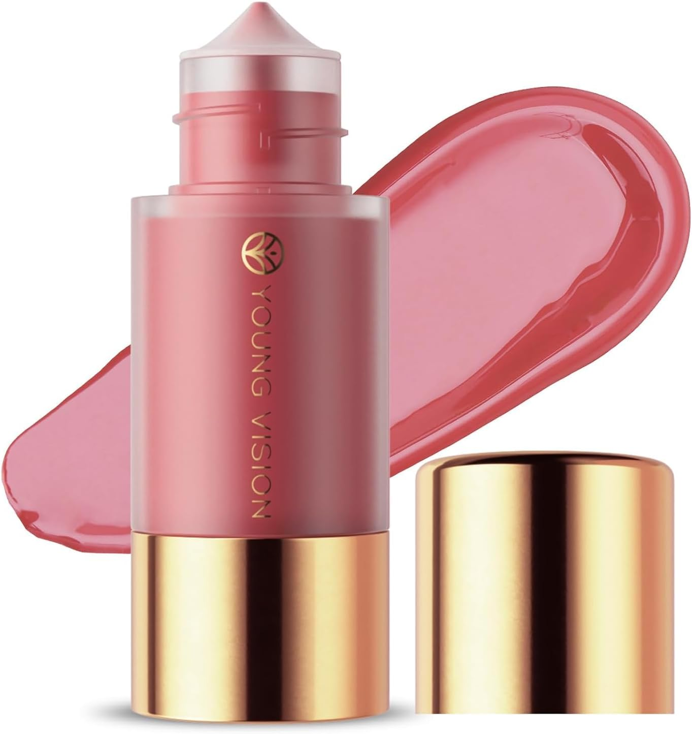 Beginner Liquid Blush Drops - Highly Pigmented Matte Cheek Tint with Hyaluronic Acid Long-Lasting Waterproof Blusher for Natural Radiant Makeup Vegan & Cruelty-Free(01#)