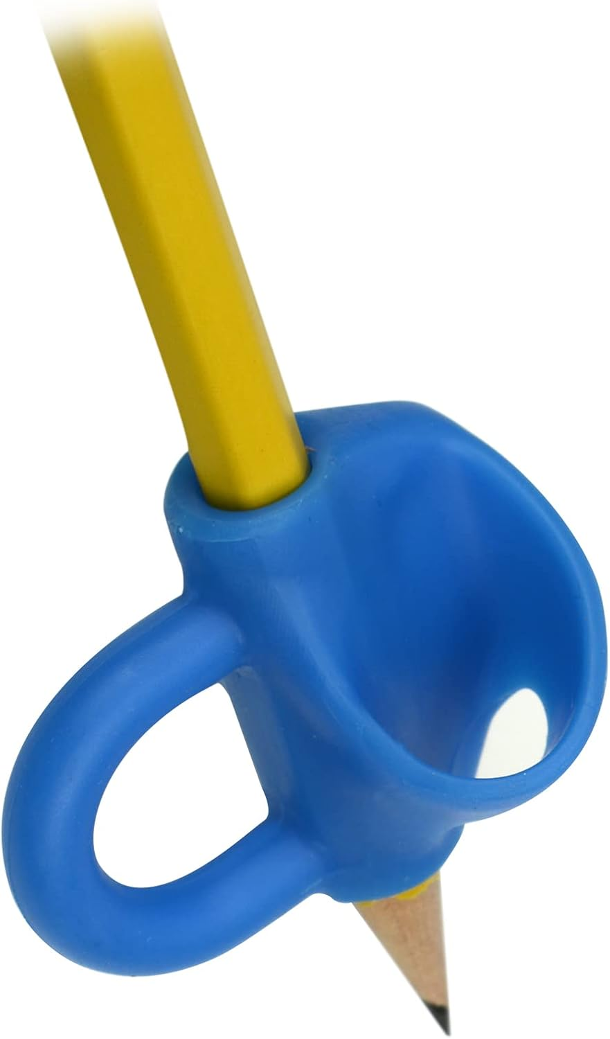 The Pencil Grip Pencil Grip the Classics Ring Grip Ergonomic Writing Aid, for Right or Left Handed Users, Assorted Colors, Pack of 6 (TPG-17306) image number 2