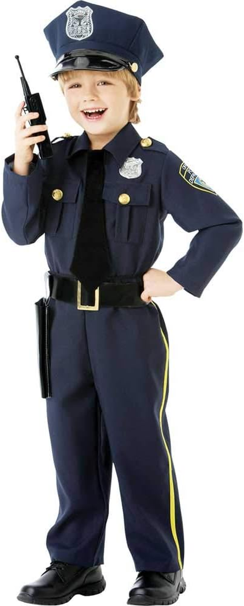 Amscan Boy'S Police Officer Costume, Size 8-10 Years image number 3